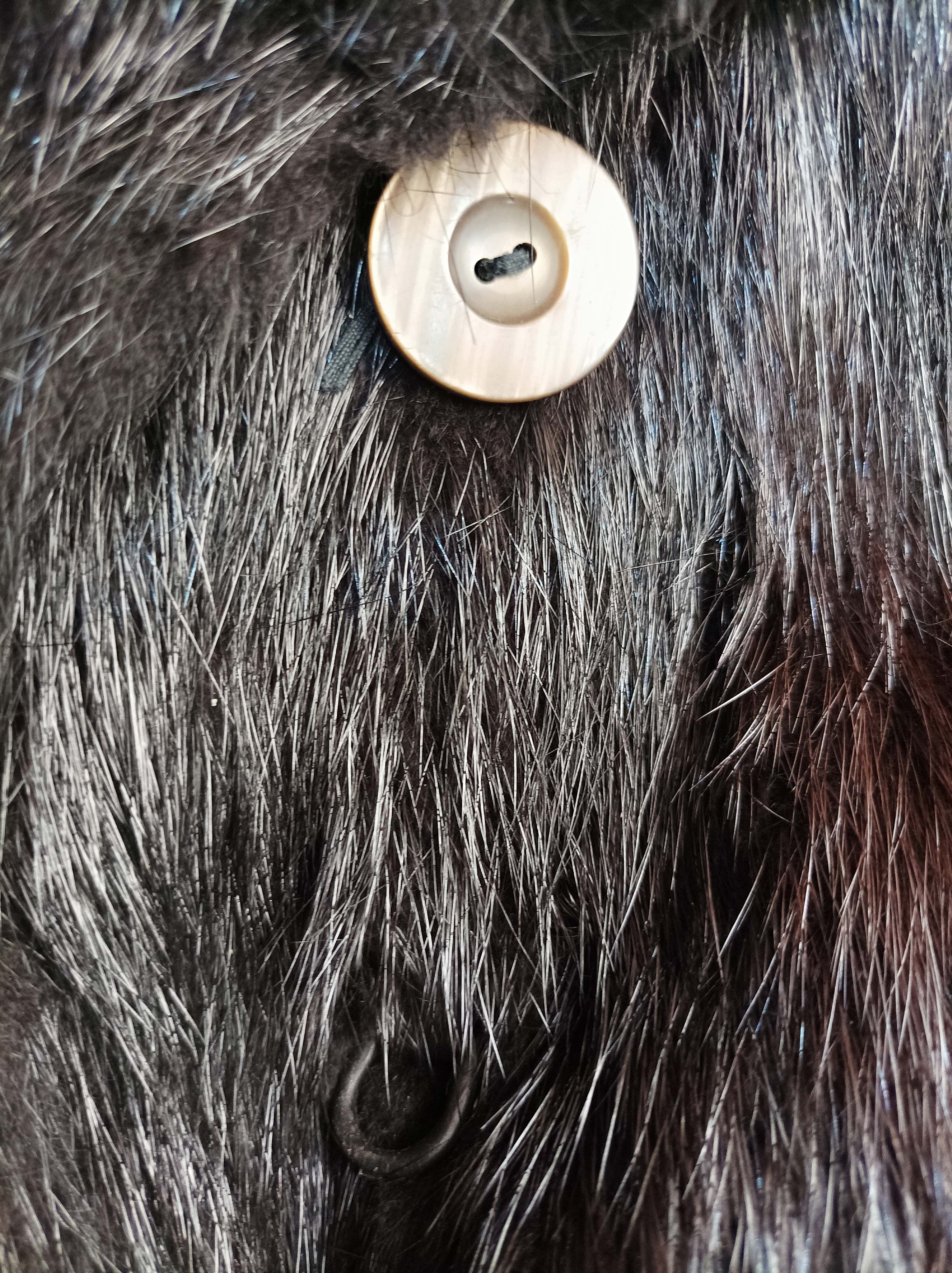 Other Vintage KESKA Genuine Nutria Fur Long Coat - Size XL/XXL Size XL / US 12-14 / IT 48-50 - 8 Thumbnail