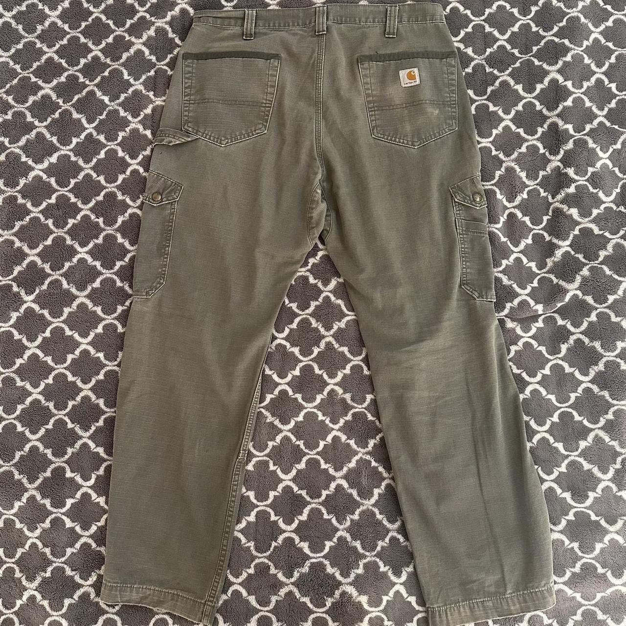 Carhartt × Vintage Vintage Carhartt Double Knee Carpenter Cargo Pants Size US 36 / EU 52 - 3 Thumbnail