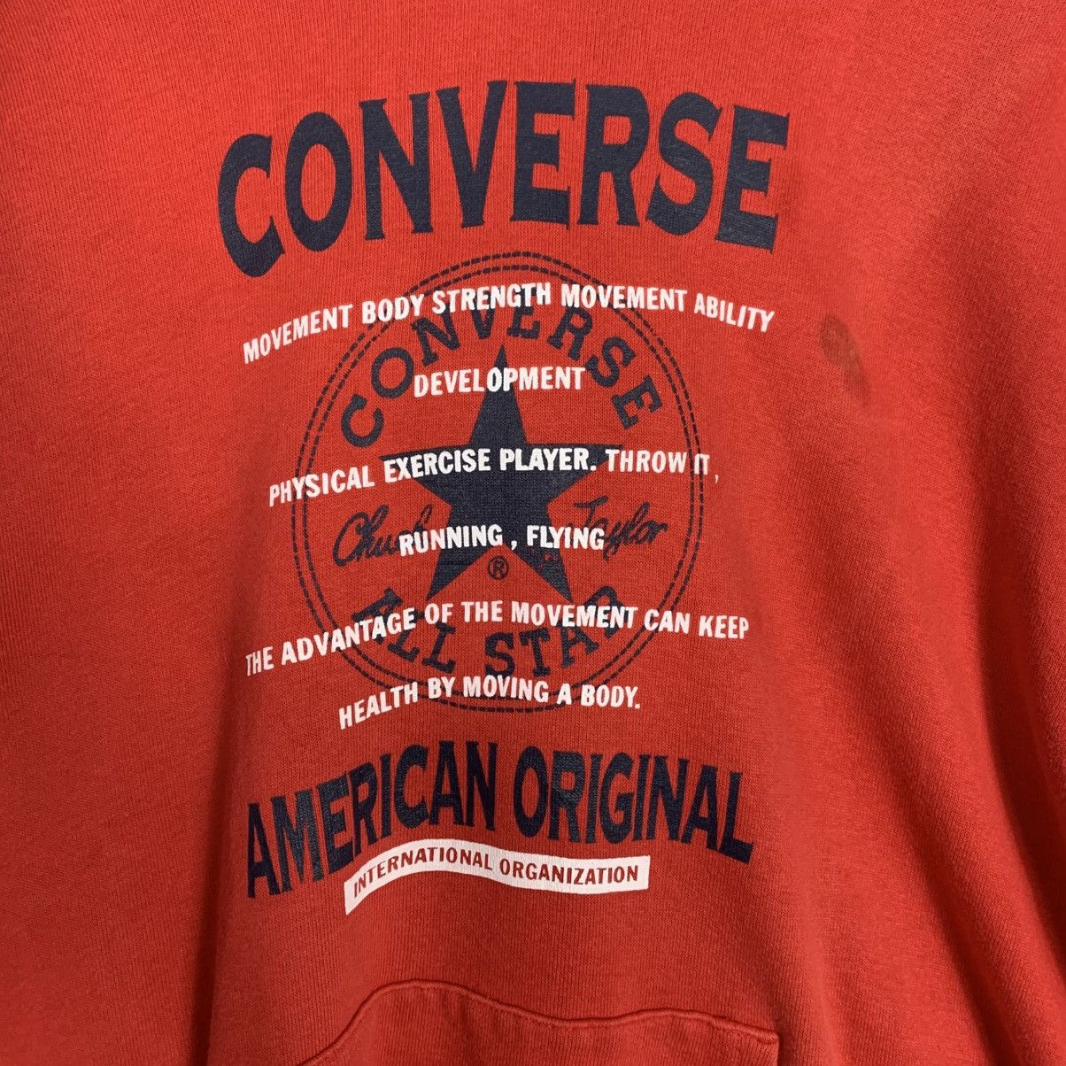 Converse Converse American Original Red Hoodie Size US L / EU 52-54 / 3 - 13 Thumbnail