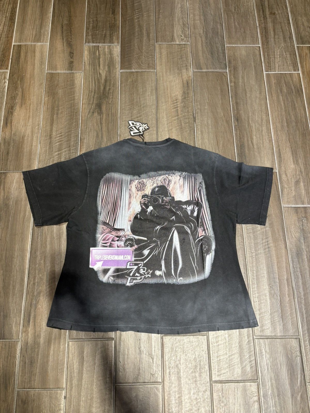 TRIPLE SEVENS Triple Sevens Filmstar Tee Black Size US XL / EU 56 / 4 - 2 Thumbnail