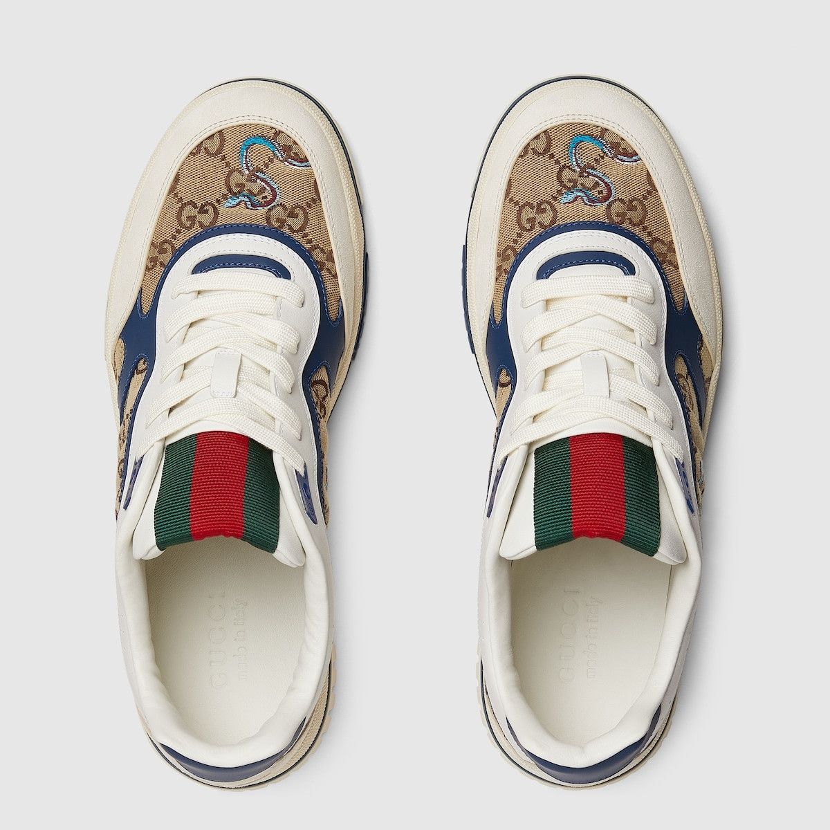 Gucci o1loc1c0625 Re-Web Sneakers in Multicolor Size US 10.5 / EU 43-44 - 5 Thumbnail