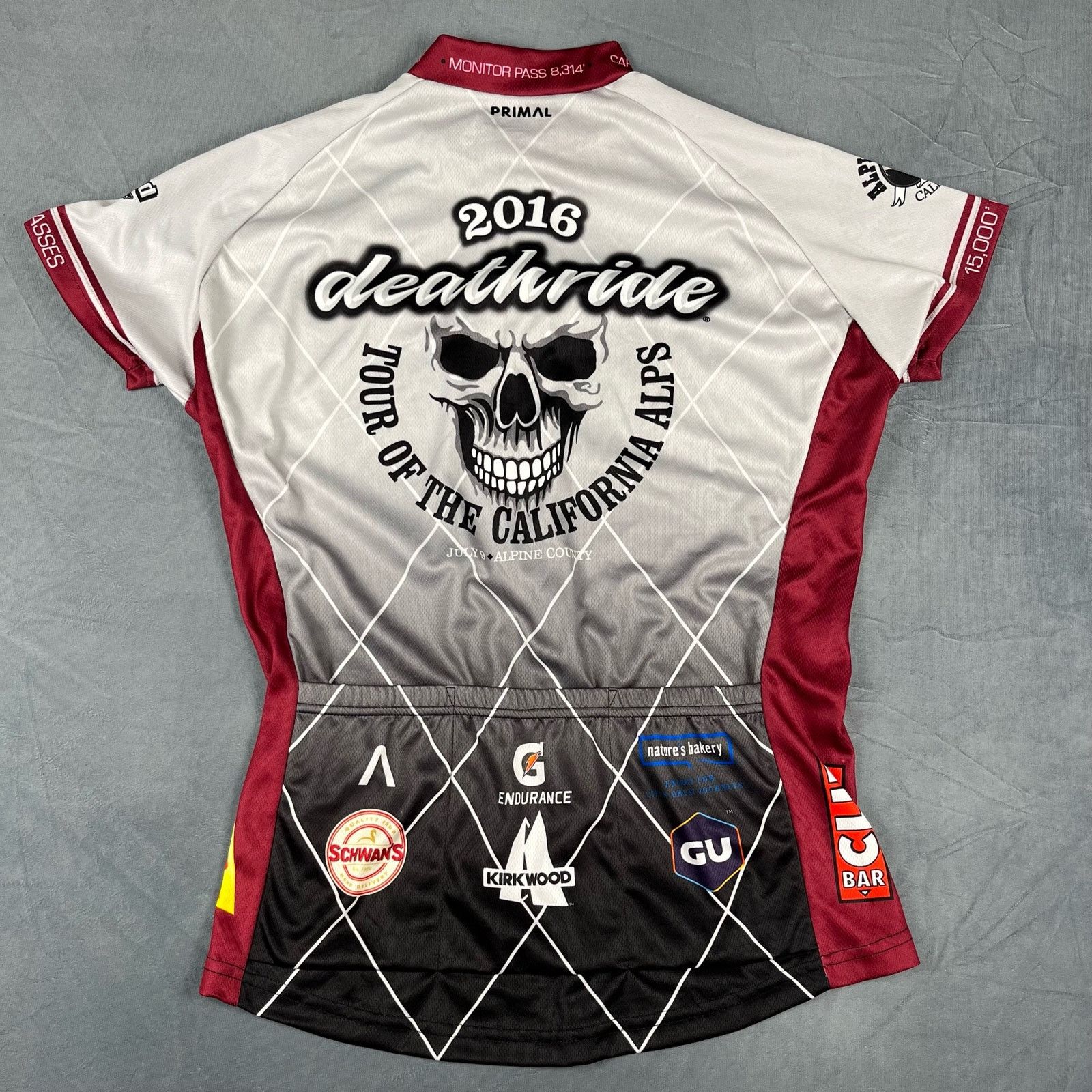 Other NWT! Primal 2016 Deathride Tour Cycling Jersey X-08 Size M / US 6-8 / IT 42-44 - 13 Thumbnail