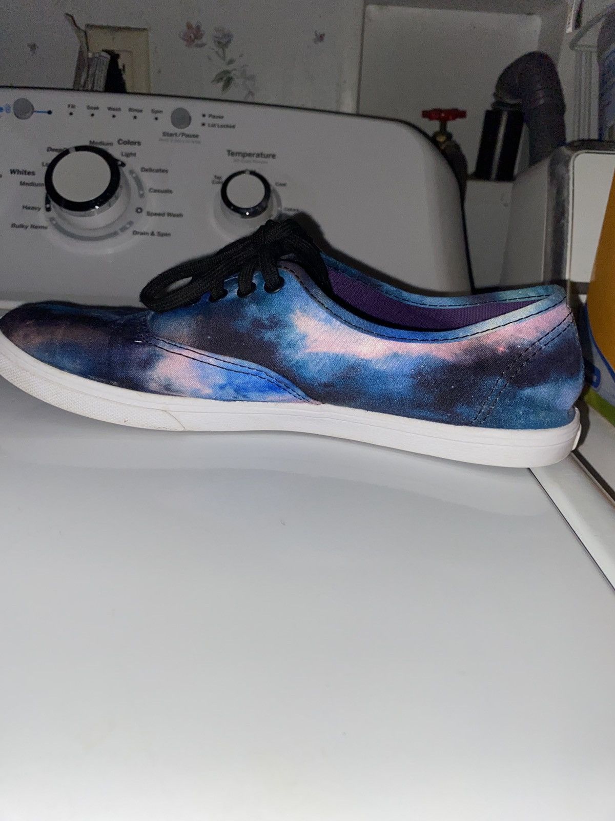 Vans Vans Authentic Galaxy Low Top Lace Up Size US 8.5 / EU 41-42 - 7 Thumbnail