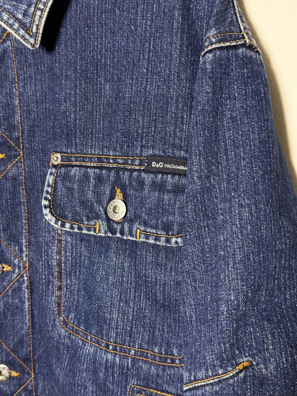Dolce & Gabbana dolce&gabbana y2k archive multipocket denim/wool jacket Size US L / EU 52-54 / 3 - 4 Thumbnail