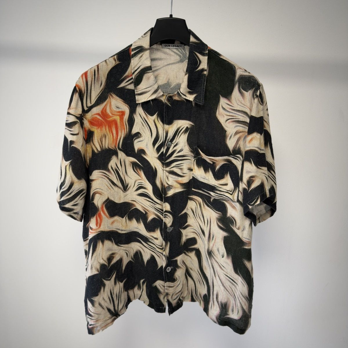 Our Legacy ‘Flame Platigra’ Print Box Shirt Size US M / EU 48-50 / 2 - 20 Thumbnail