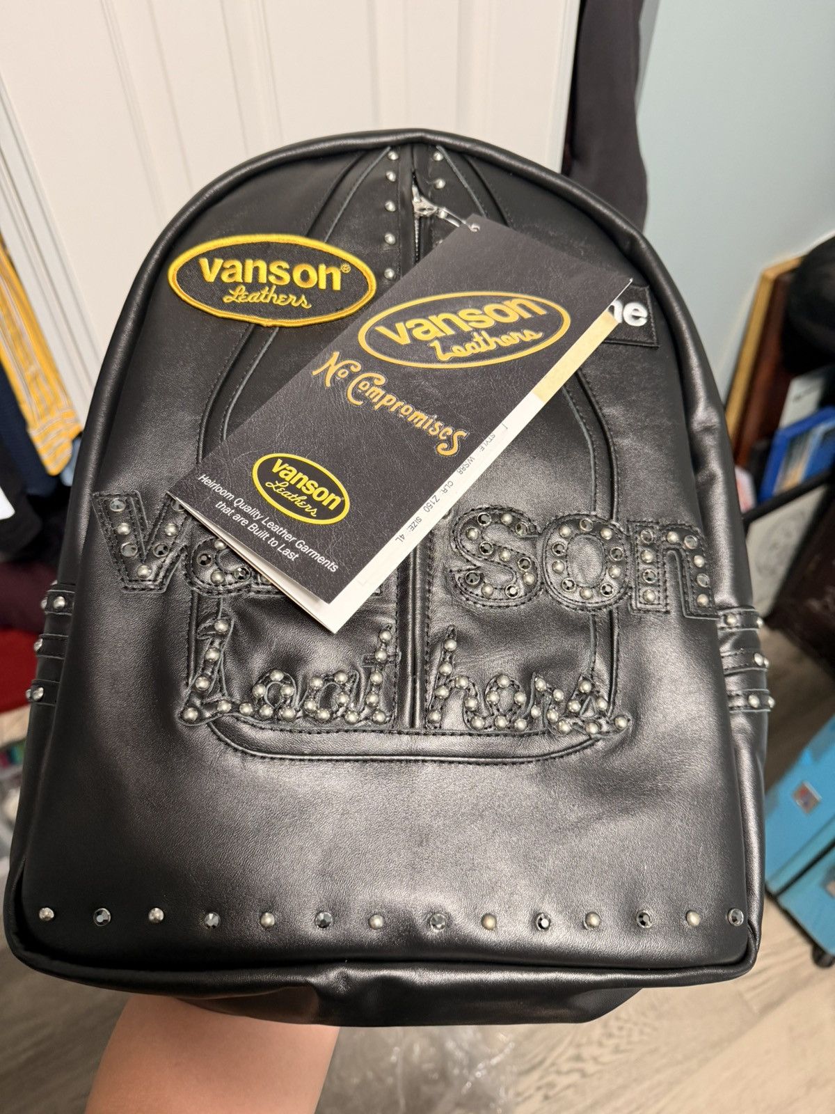 B.B. Simon × Supreme Supreme x BB Simon x Vanson Leathers Backpack Size ONE SIZE - 4 Thumbnail