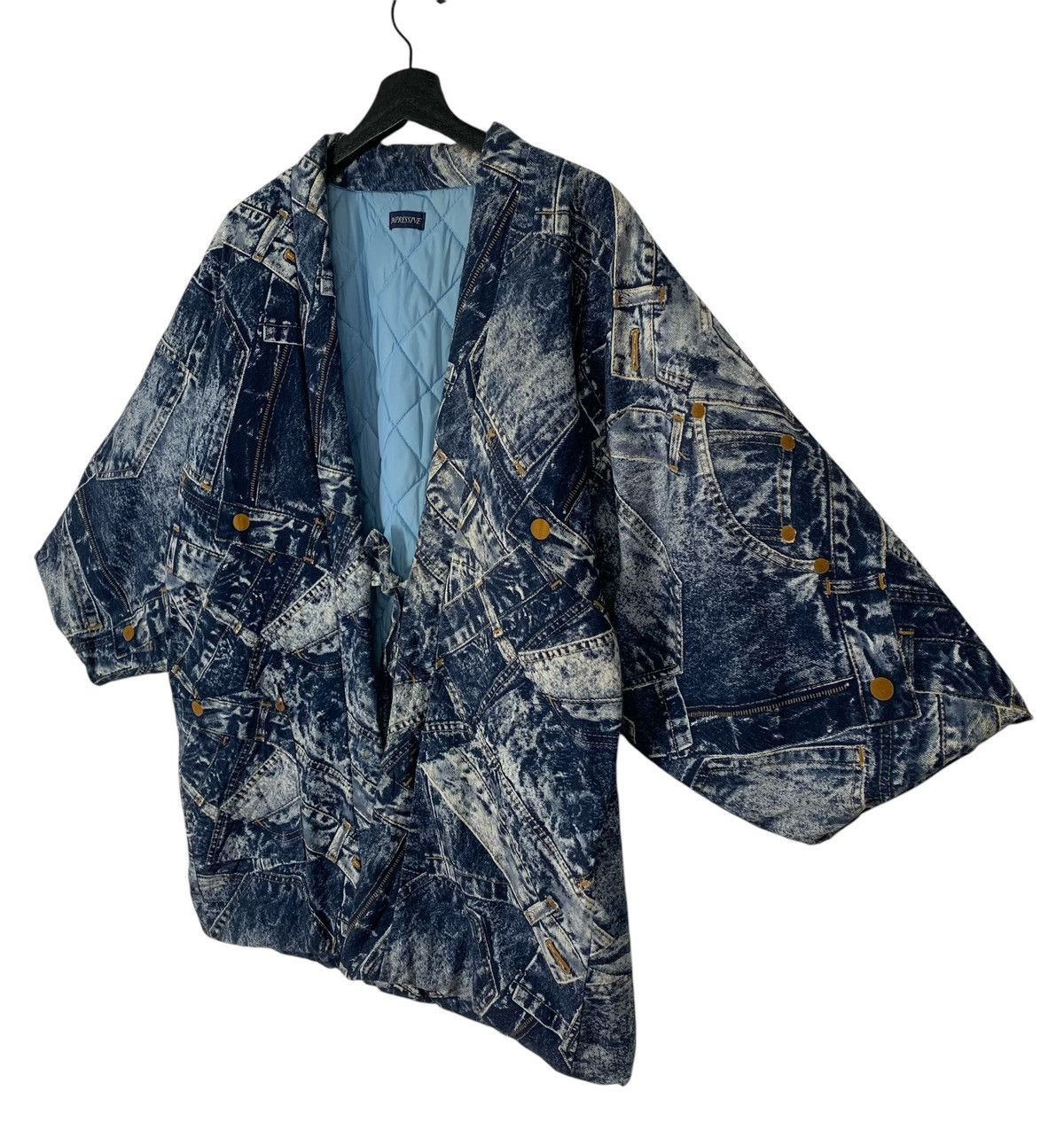 Anime × Vintage Impressive Kimono Anima Streetwear JapaneseBrand Kimono Size US L / EU 52-54 / 3 - 3 Thumbnail