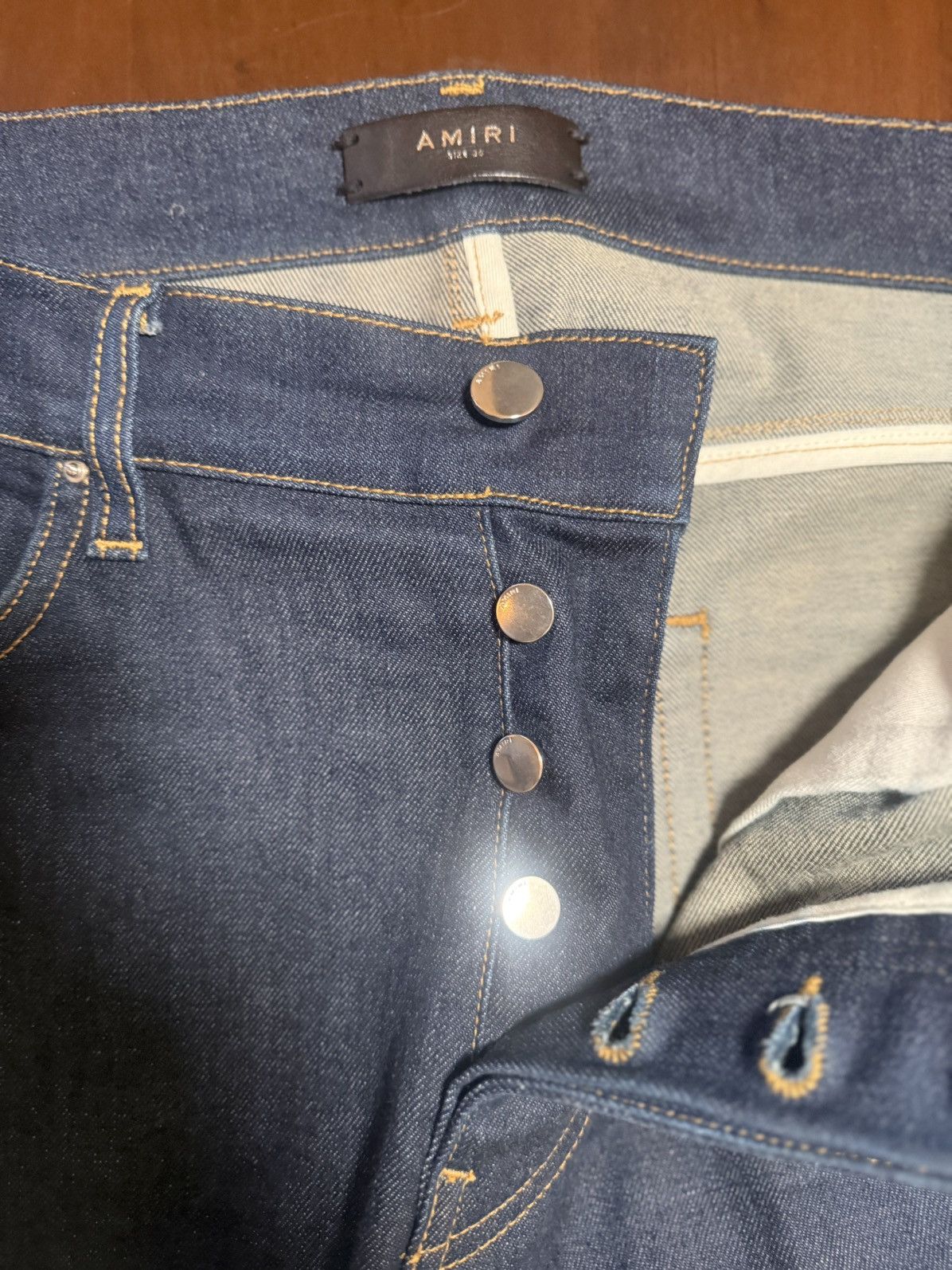 Amiri Amiri Stack Selvedge Denim (Blue) — Great Condition Size US 36 / EU 52 - 6 Thumbnail