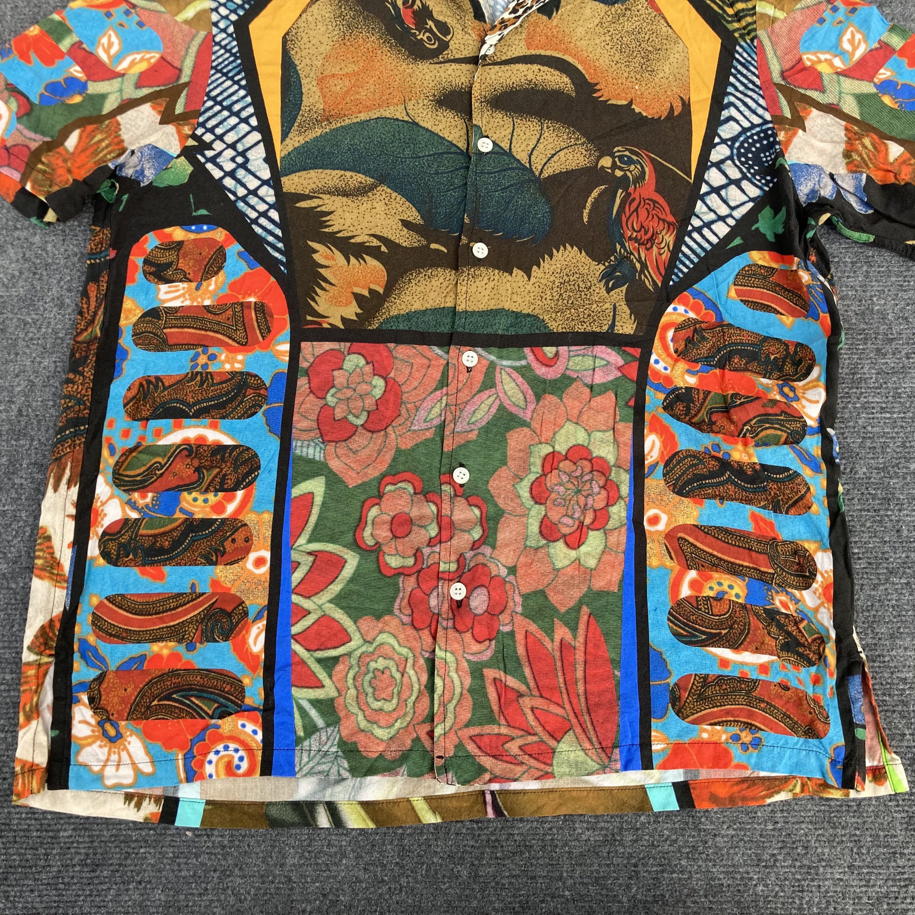 Designer × Phipps Phipps Flower Floral Child Bowling Multicolour Shirt Size US M / EU 48-50 / 2 - 8 Thumbnail