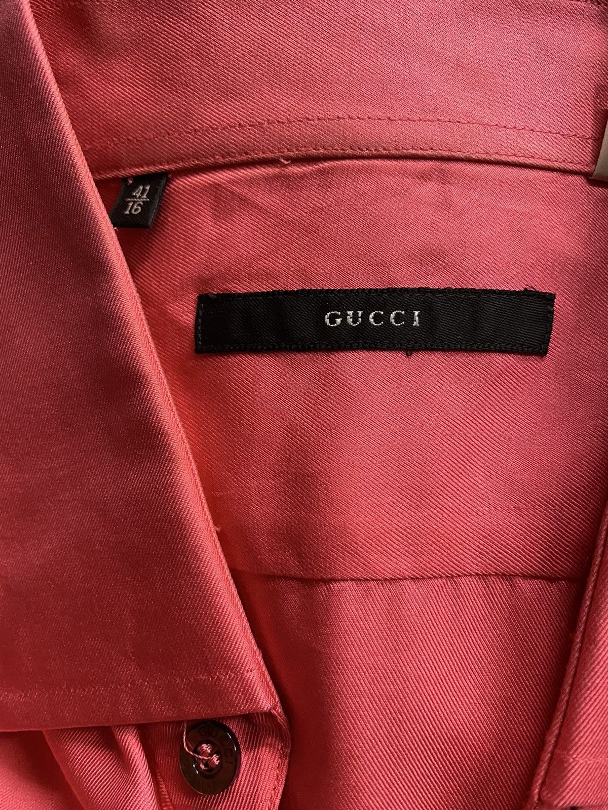 Gucci 1997 Pink Gucci Button Up Size M / US 6-8 / IT 42-44 - 3 Thumbnail
