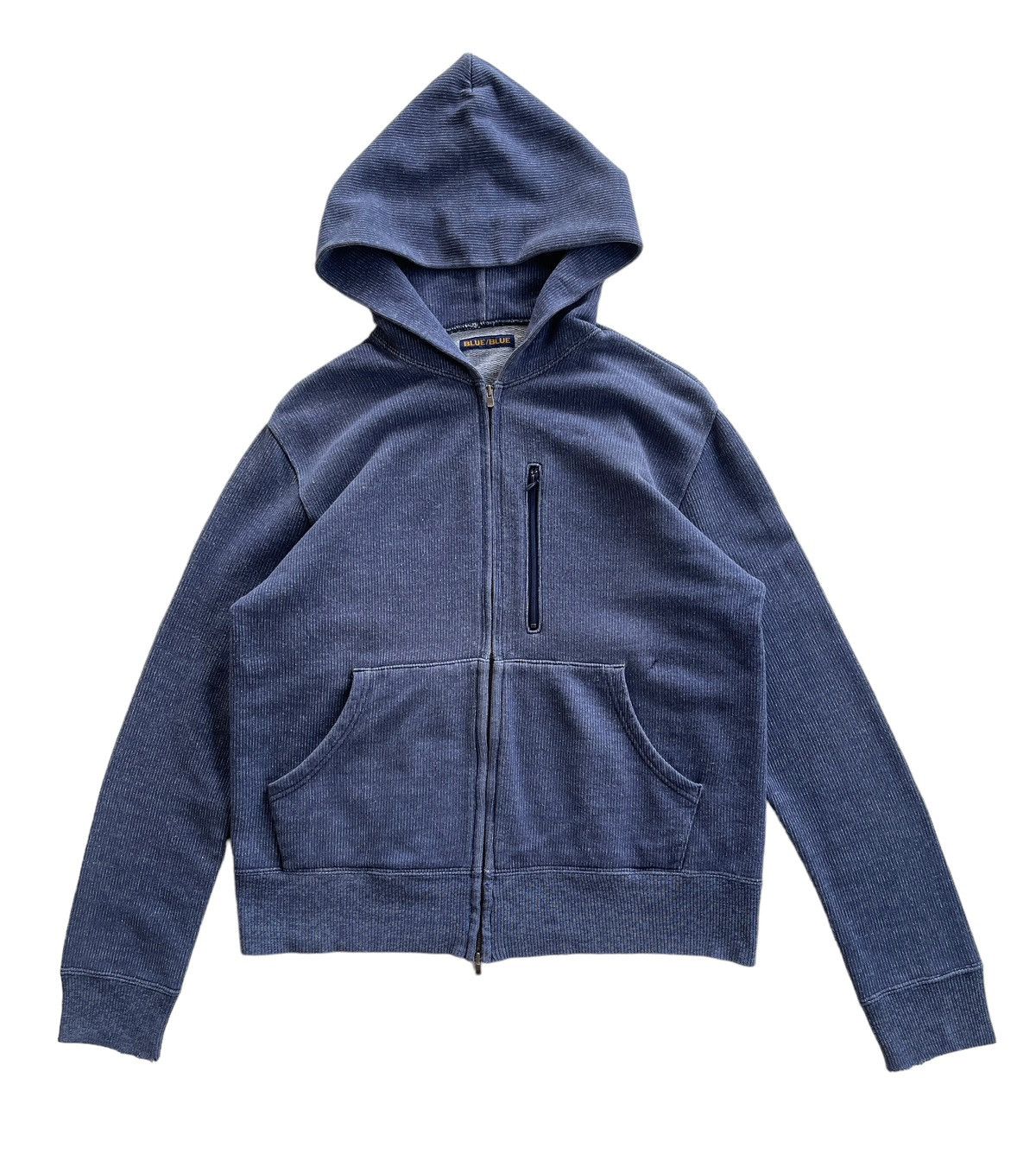 Blue Blue Japan Blue Blue Japan Zipper Hoodie Size S / US 4 / IT 40 - 2 Thumbnail