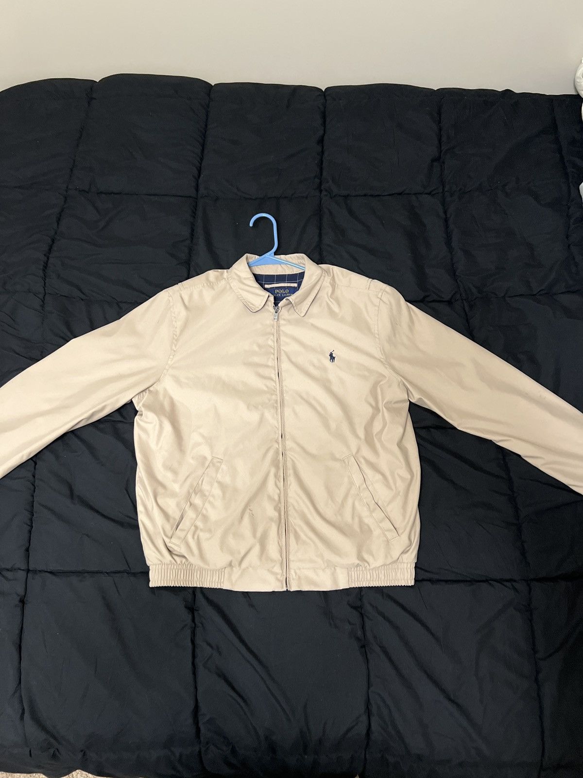 image of Polo Ralph Lauren Polo Zip Up in Tan, Men's (Size Medium)