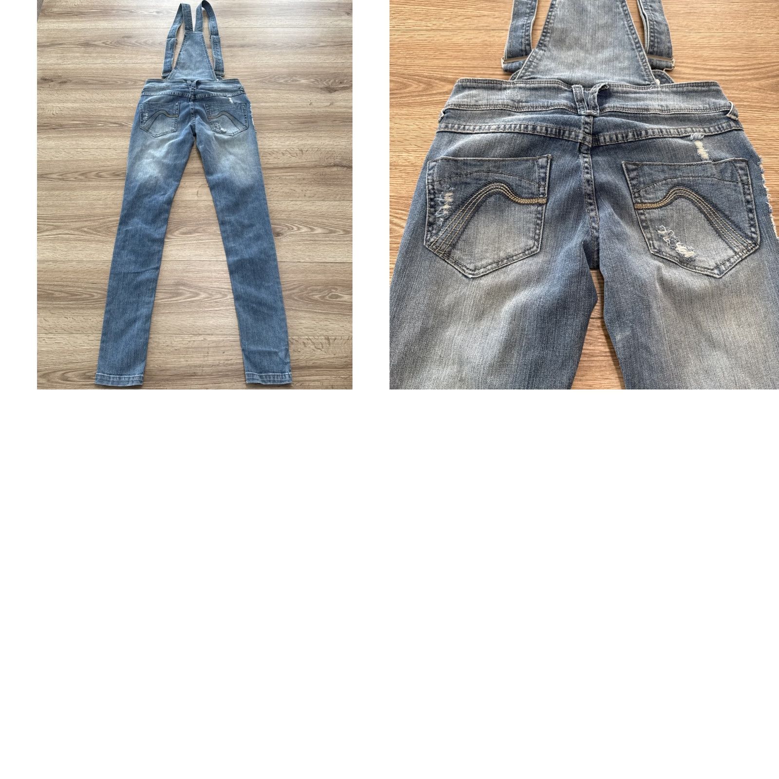 Vintage VINTAGE Blue Asphalt Juniors Skinny Leg Distressed Jeans Women's Size 1 Blue Size 25" / US 0 / IT 36 - 8 Thumbnail