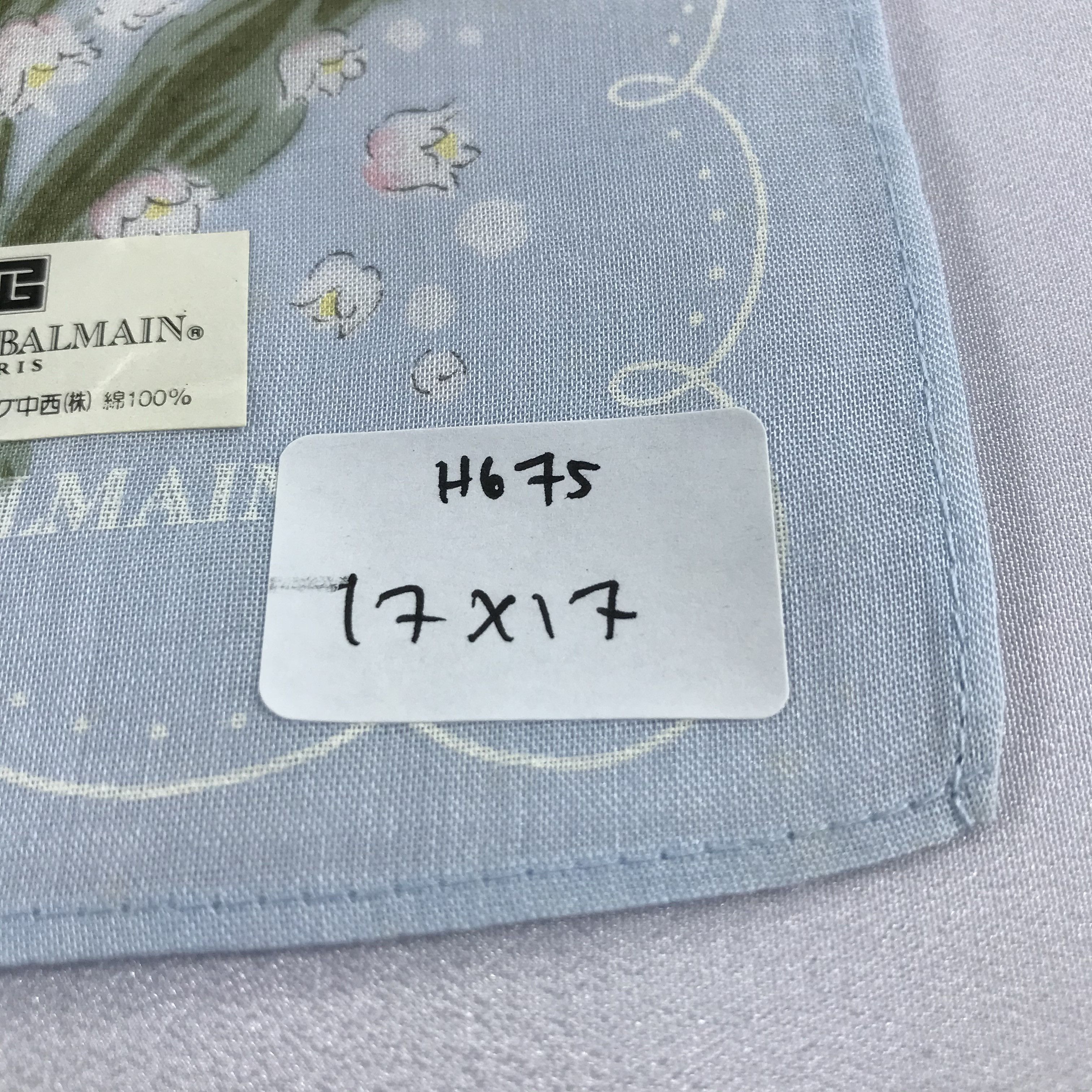 Pierre Balmain Pierre Balmain Handkerchief Bandana Neckerchief H675 Size ONE SIZE - 5 Thumbnail