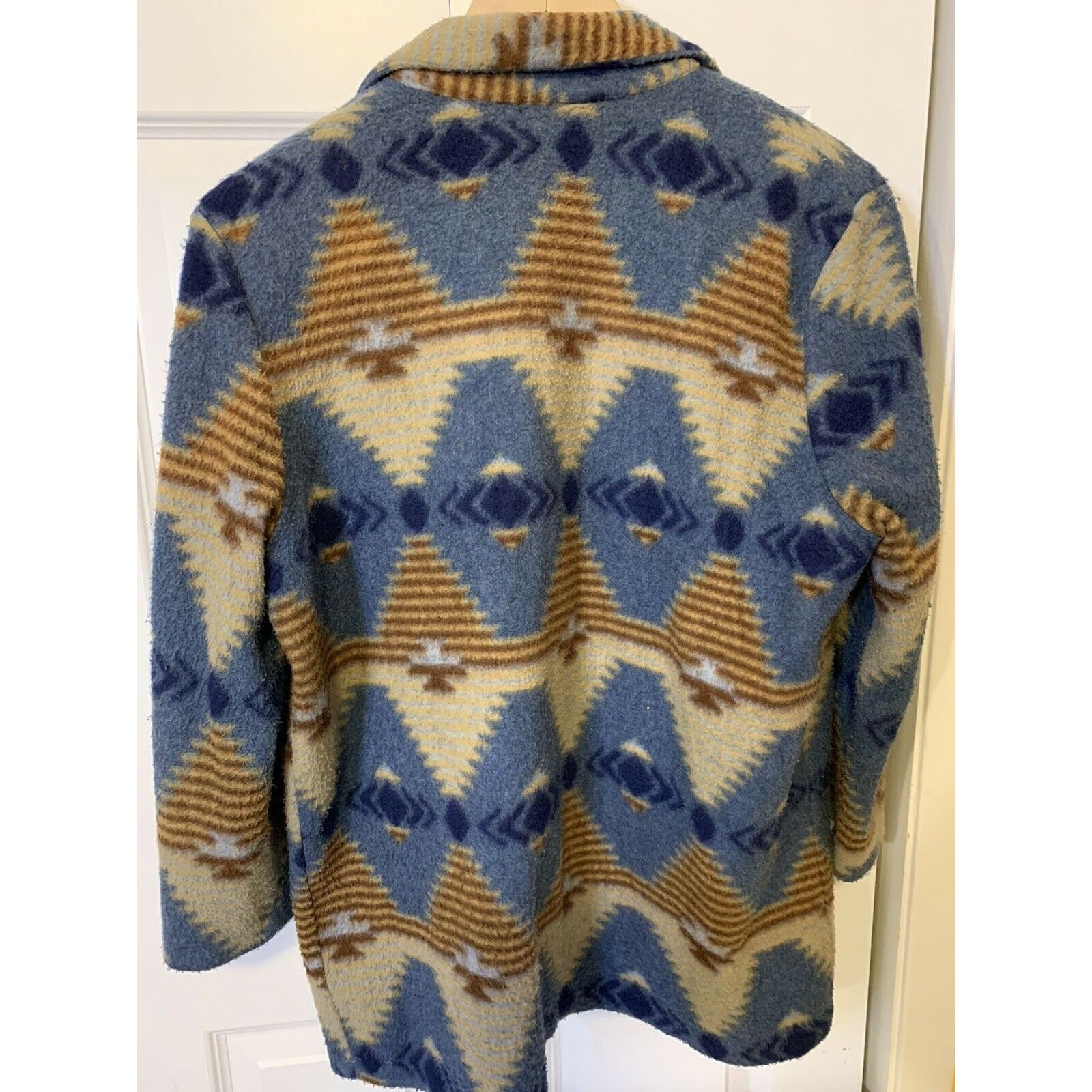 Vintage VTG Jeans Wear Nativ Aztec Women's Blazer Jacket Sz L earth Size L / US 10 / IT 46 - 9 Thumbnail