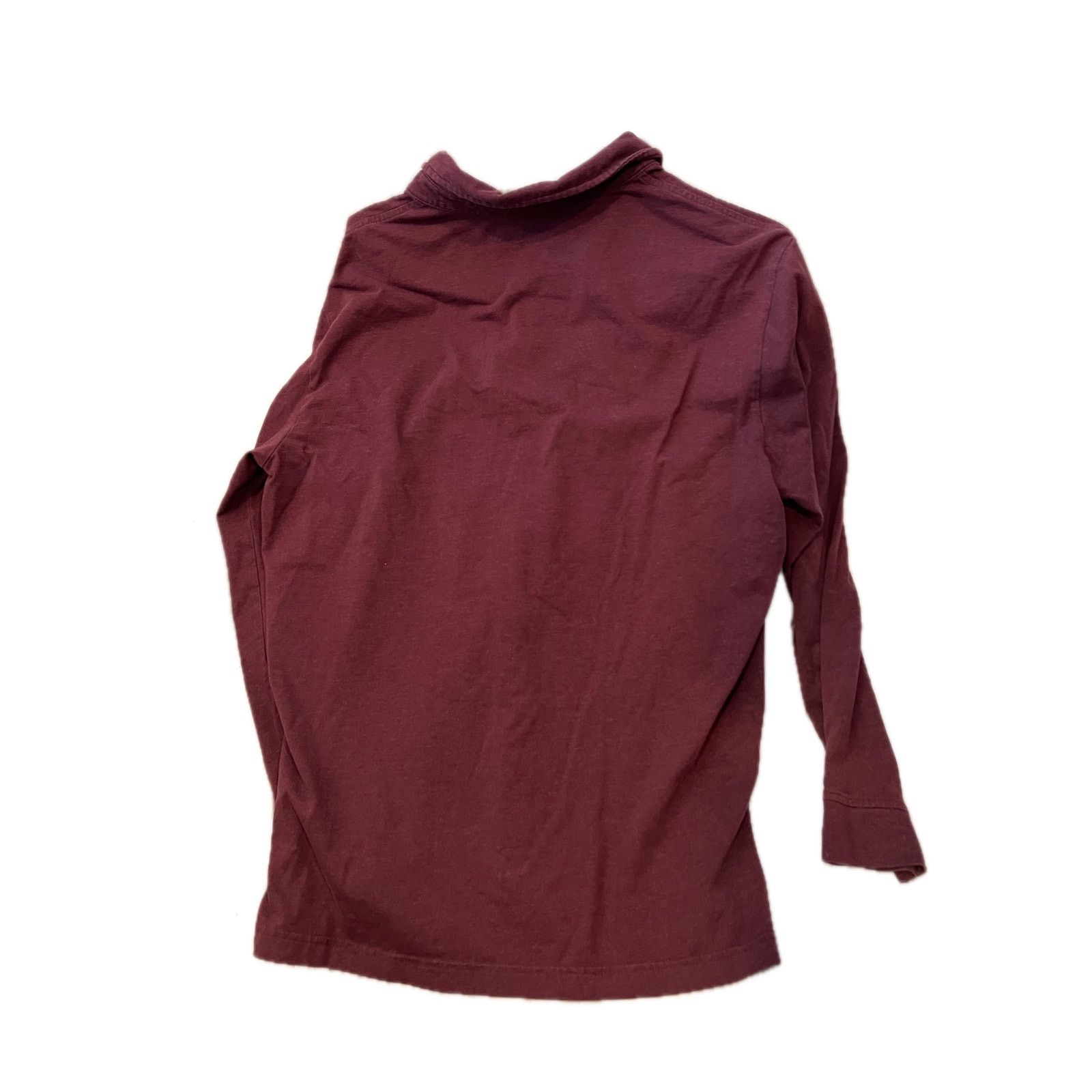 Greg Norman Greg Norman Shark Long Sleeve Rugby Burgundy Mens Large Size US L / EU 52-54 / 3 - 2 Thumbnail