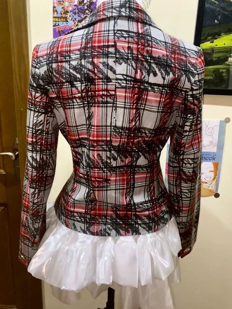 Vivienne Westwood Vivienne Westwood Red and black graffiti on the suit Size M / US 6-8 / IT 42-44 - 4 Thumbnail