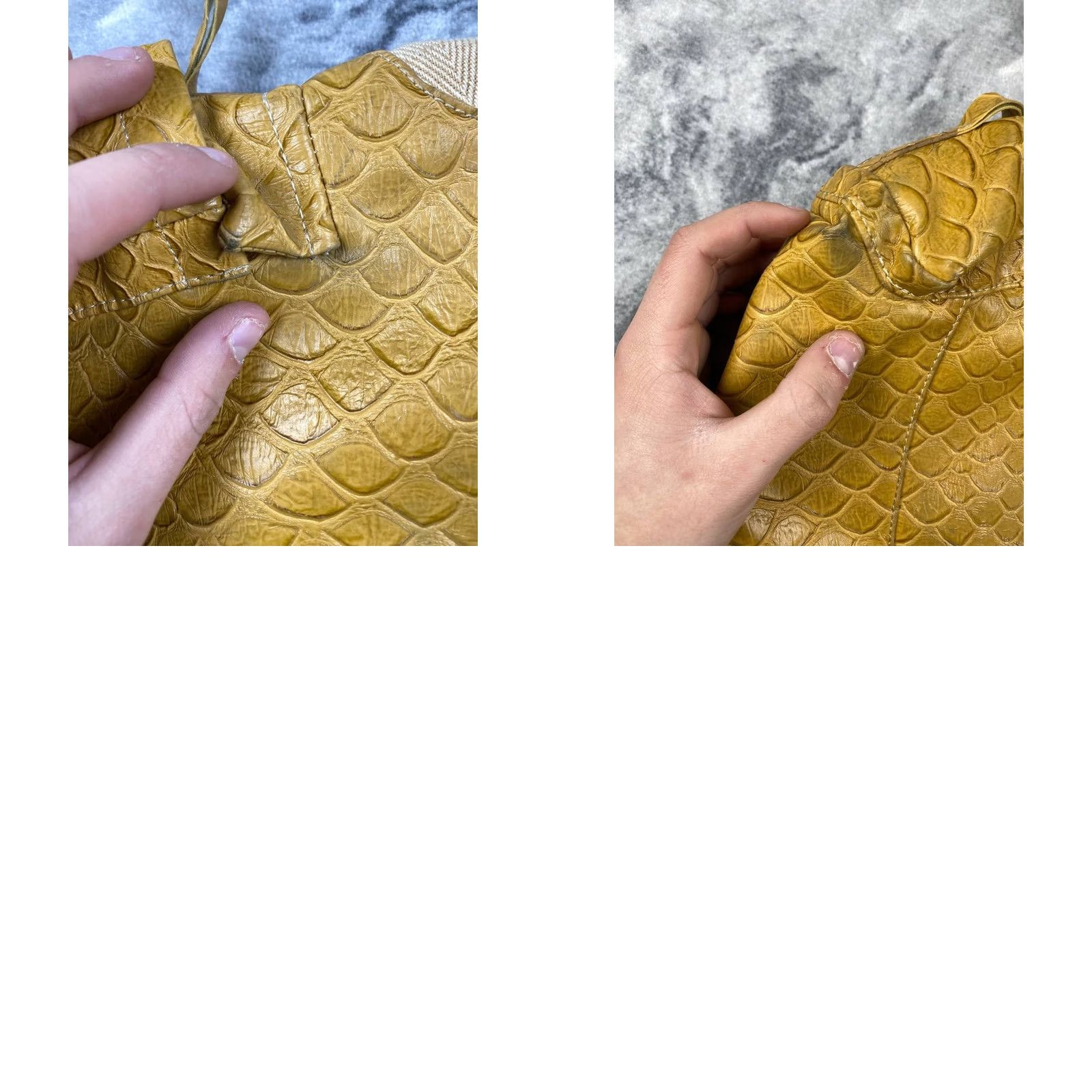 Dolce & Gabbana VINTAGE Dolce&Gabbana DG Logo Bag Shoulder Bag Women Beige Leather Hardware Gold Silver Inner Pockets Size ONE SIZE - 10 Thumbnail