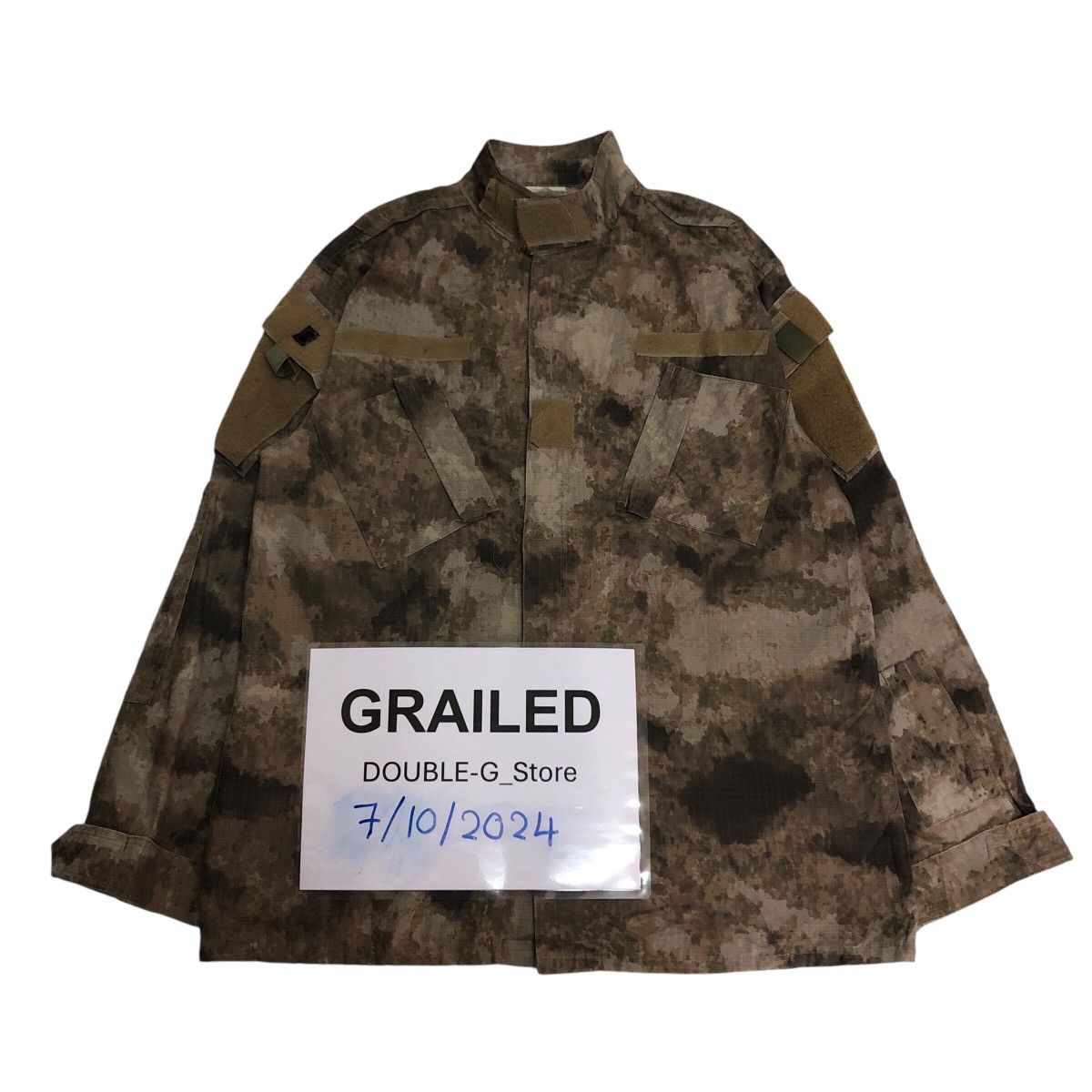Vintage 📌Vintage Digital Camouflage Jacket Biker Multi Pocket Army Size US M / EU 48-50 / 2 - 1 Thumbnail