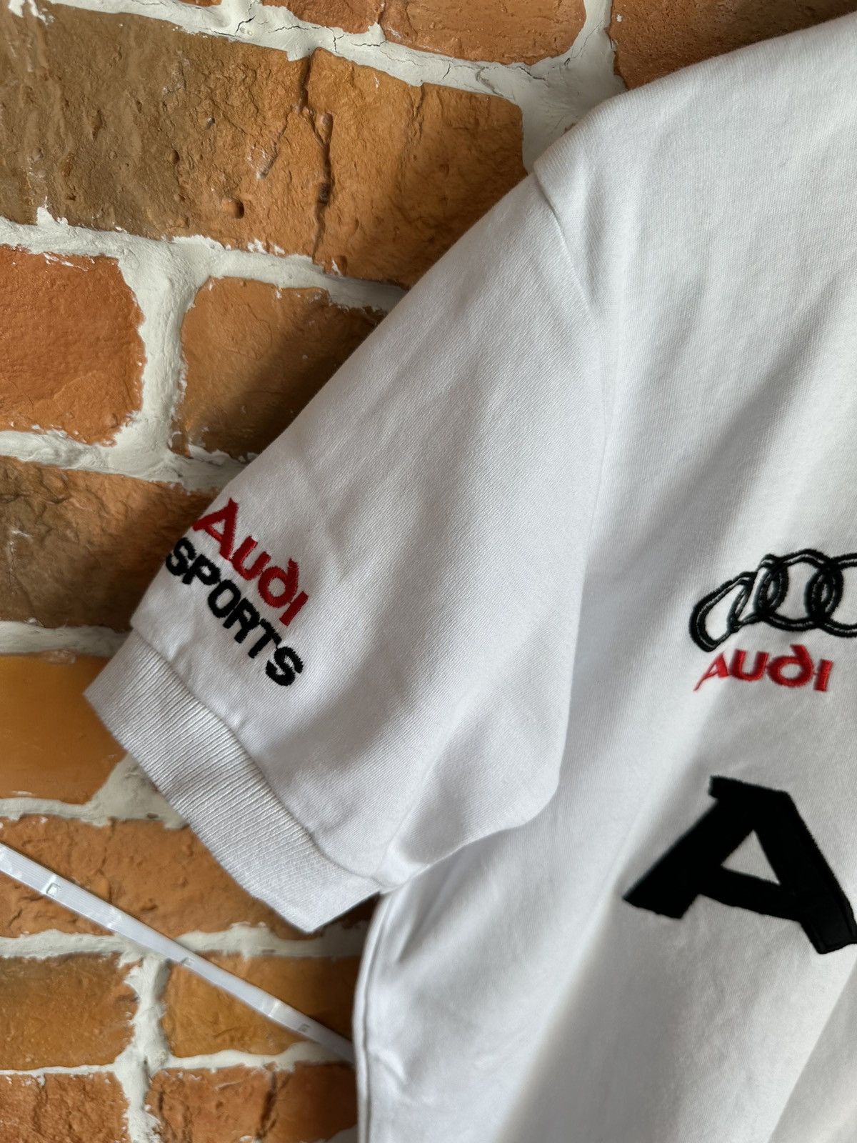 Audi Vintage Audi Sport Racing Polo Shirt Nascar 90s F1 Size US M / EU 48-50 / 2 - 3 Thumbnail