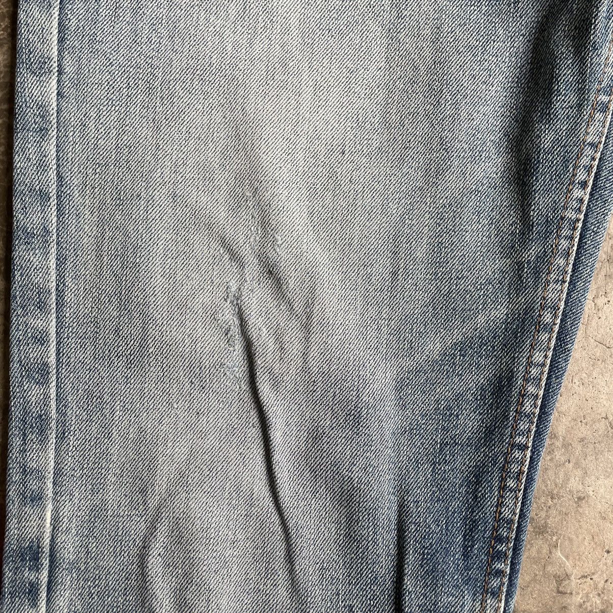 Honda 🔥🇯🇵Vintage Honda Stoned Washed Ripped Distress Denim Jeans Size US 34 / EU 50 - 8 Thumbnail
