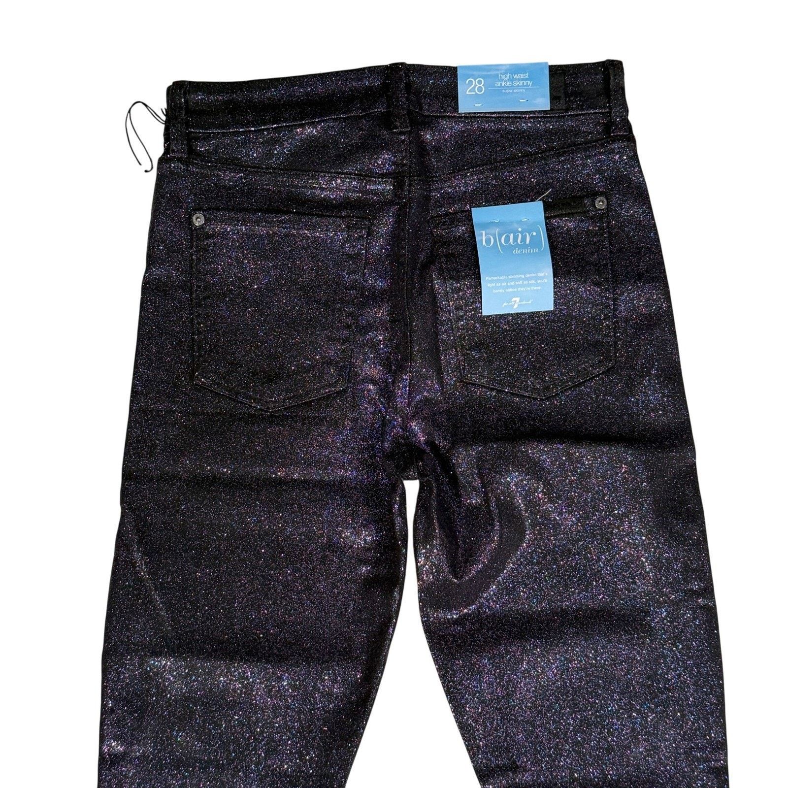 7 For All Mankind 7 For All Mankind High Waist Ankle Skinny Jeans Size 28 Size 28" / US 6 / IT 42 - 2 Thumbnail