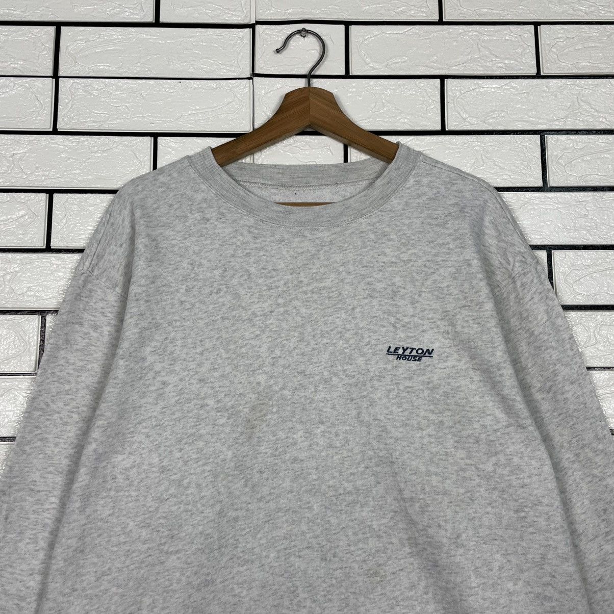 Japanese Brand Vintage Leyton House Small Logo Sweatshirt Size US L / EU 52-54 / 3 - 2 Thumbnail