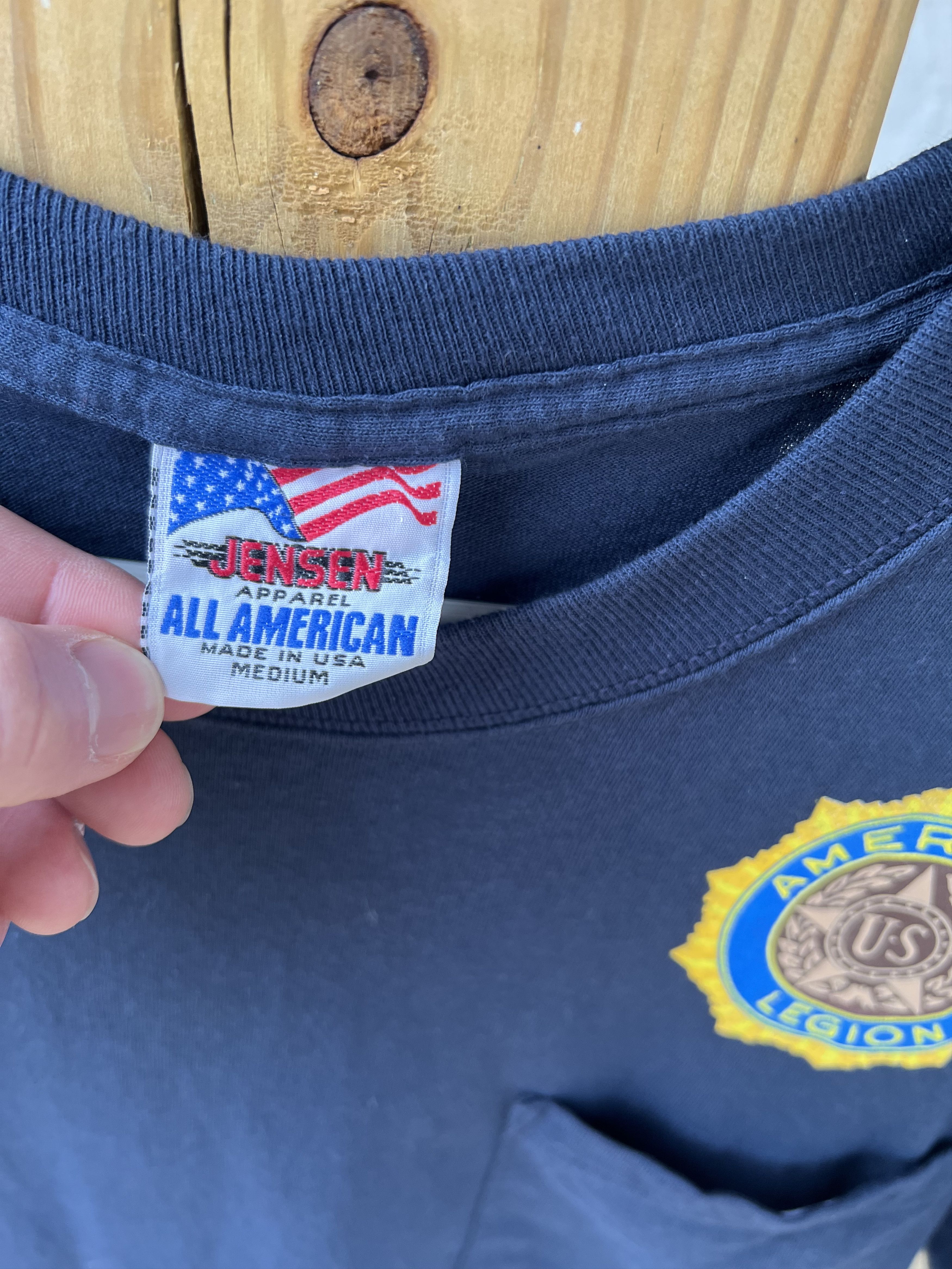 Vintage American Legion Pocket T-shirt Size US M / EU 48-50 / 2 - 3 Thumbnail