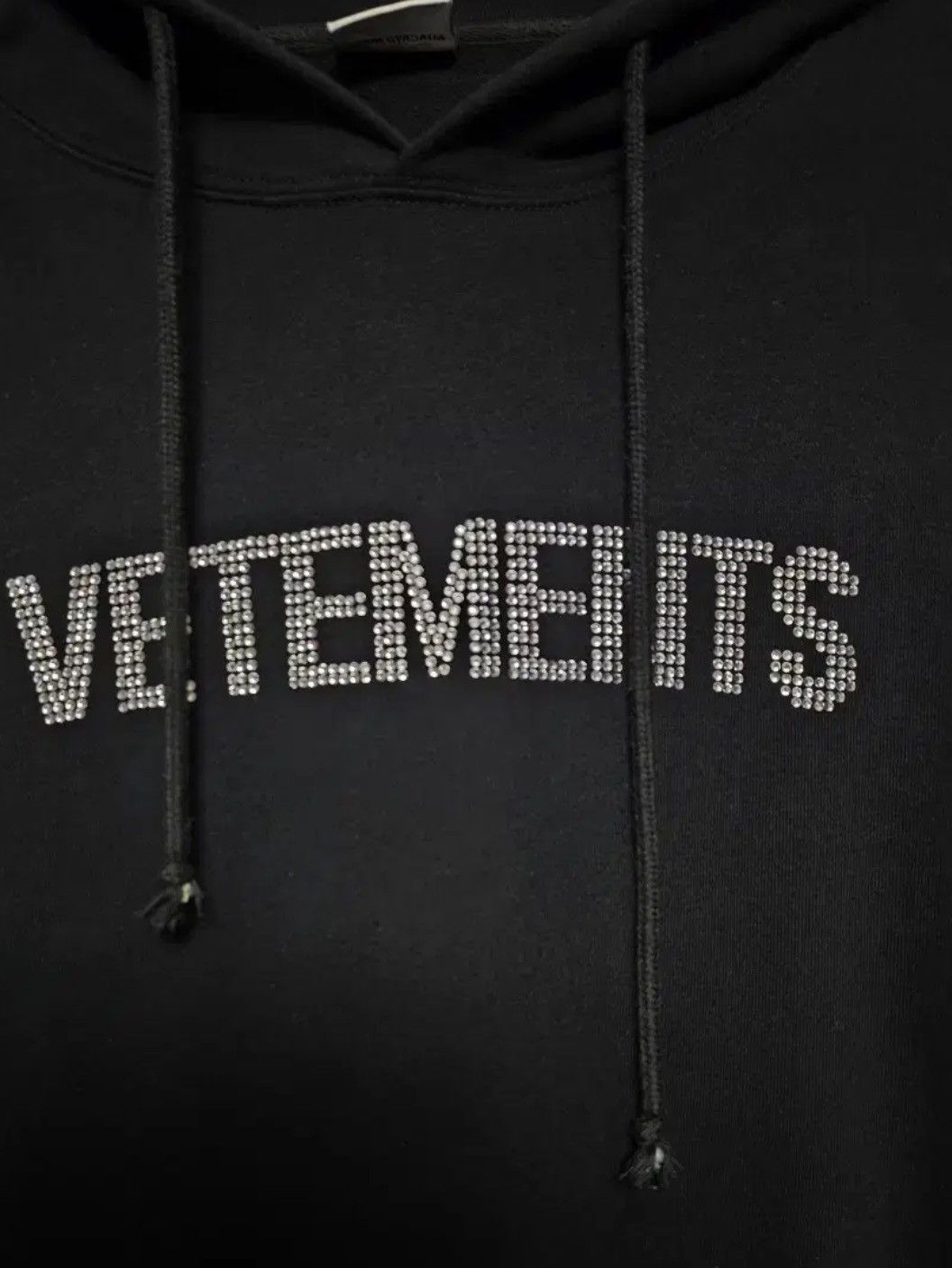 Balenciaga Vetements Swarovski Hoodie Size US M / EU 48-50 / 2 - 5 Thumbnail