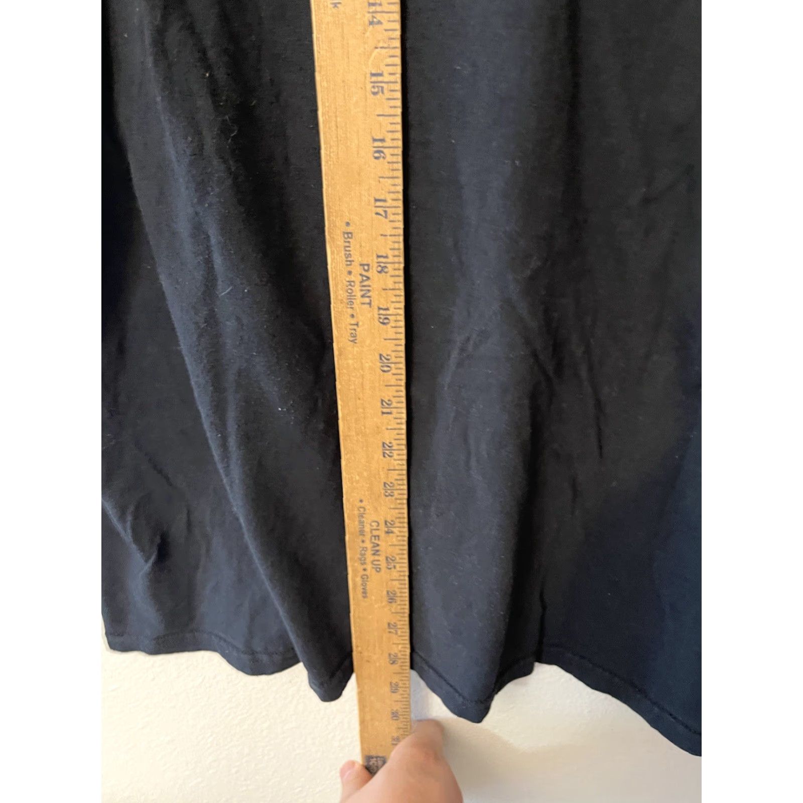 BLACK SIGN VINTAGE Levi Strauss T-Shirt Logo City Men XL Black Crew Neck Short Sleeve Cotton Graphic Print 90s Mens Size US XL / EU 56 / 4 - 4 Thumbnail