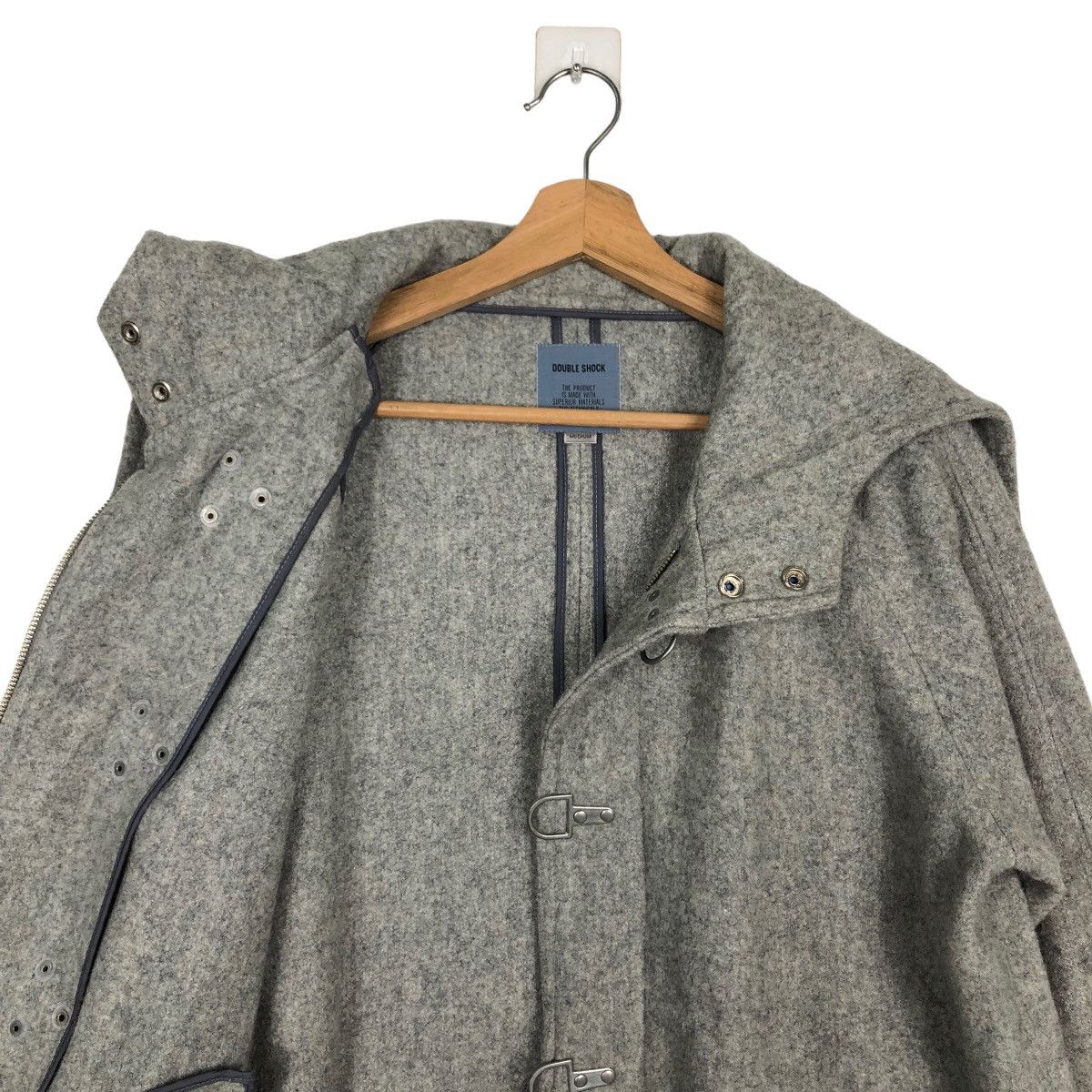 Hysteric Glamour 🔥90’s Vintage Wool Jacket Punk Double Focus Japan Size US M / EU 48-50 / 2 - 10 Thumbnail