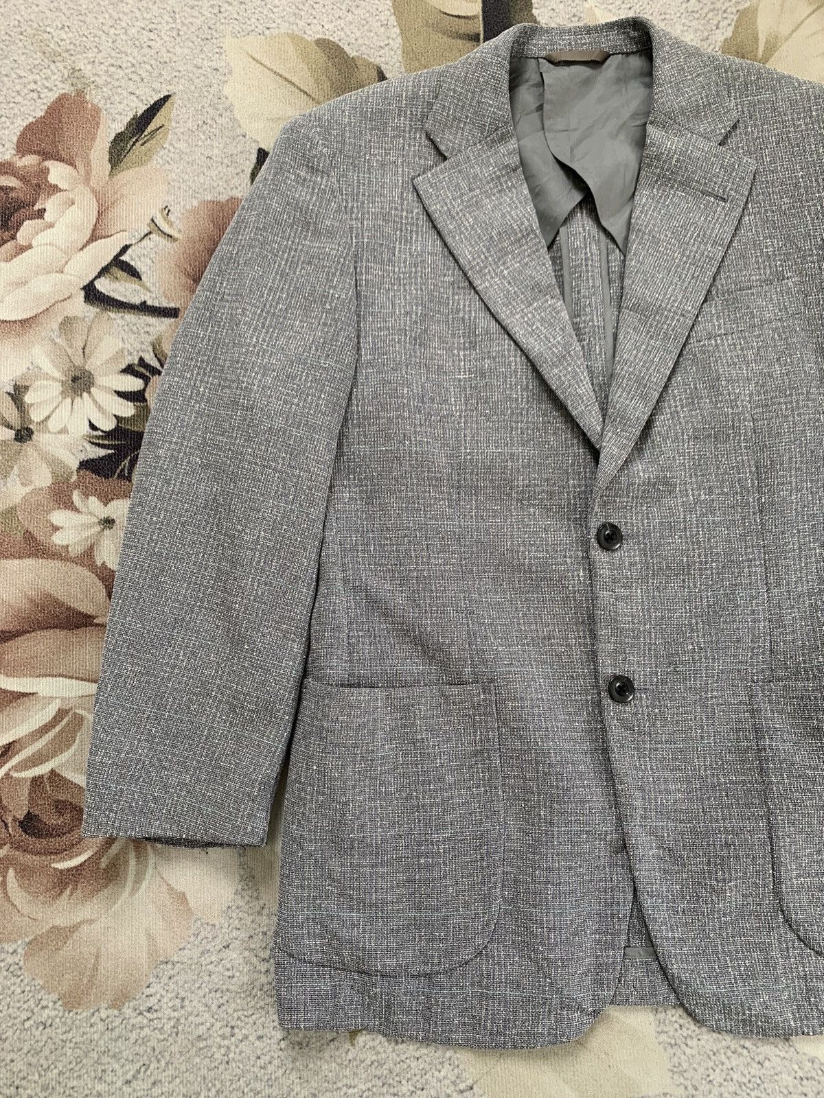 Kansai Yamamoto Vtg Kansaiman Collection Wool Rich Blend Jacket Coat Size US M / EU 48-50 / 2 - 3 Thumbnail