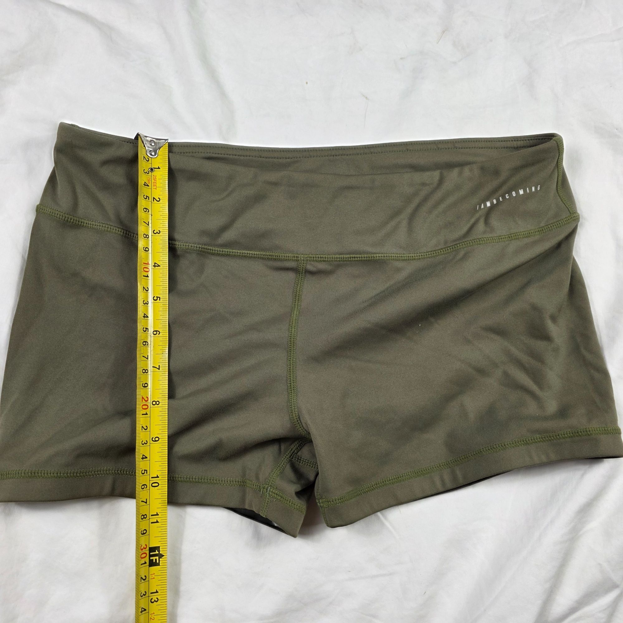 Other IAB MFG I Am Becoming Womens Size 14 XXL Olive Green Shorts Size 36" / US 14 / IT 50 - 9 Thumbnail