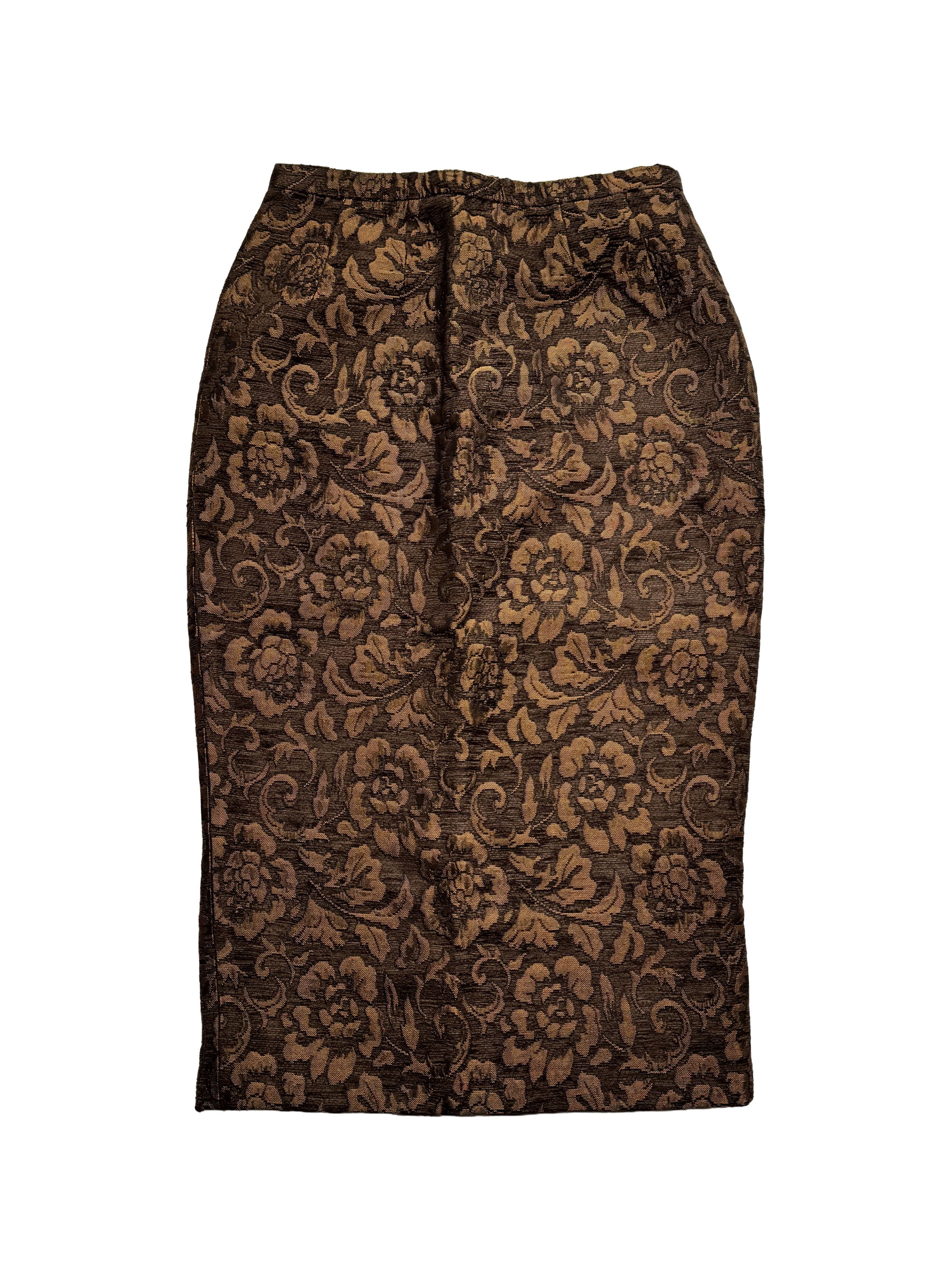 Dolce & Gabbana Dolce&Gabbana Vintage Midi Skirt Size 26" / US 2 / IT 38 - 4 Thumbnail