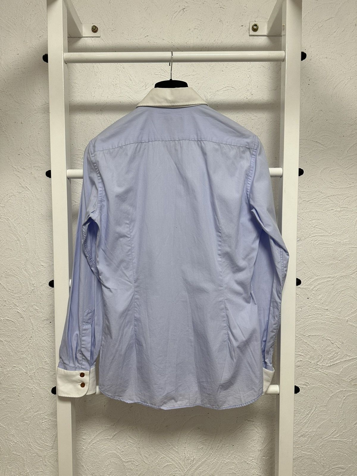 Vivienne Westwood Vivienne Westwood Shirt Size M White Button-Up Size US M / EU 48-50 / 2 - 4 Thumbnail