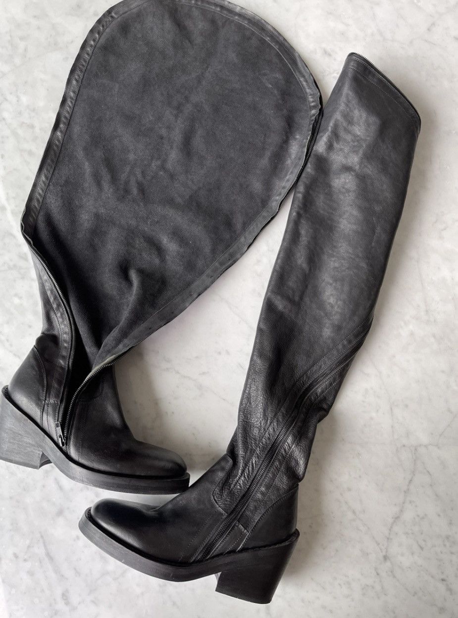 Ann Demeulemeester Ann Demeulemeester Thigh High Boots Size US 7 / IT 37 - 2 Thumbnail
