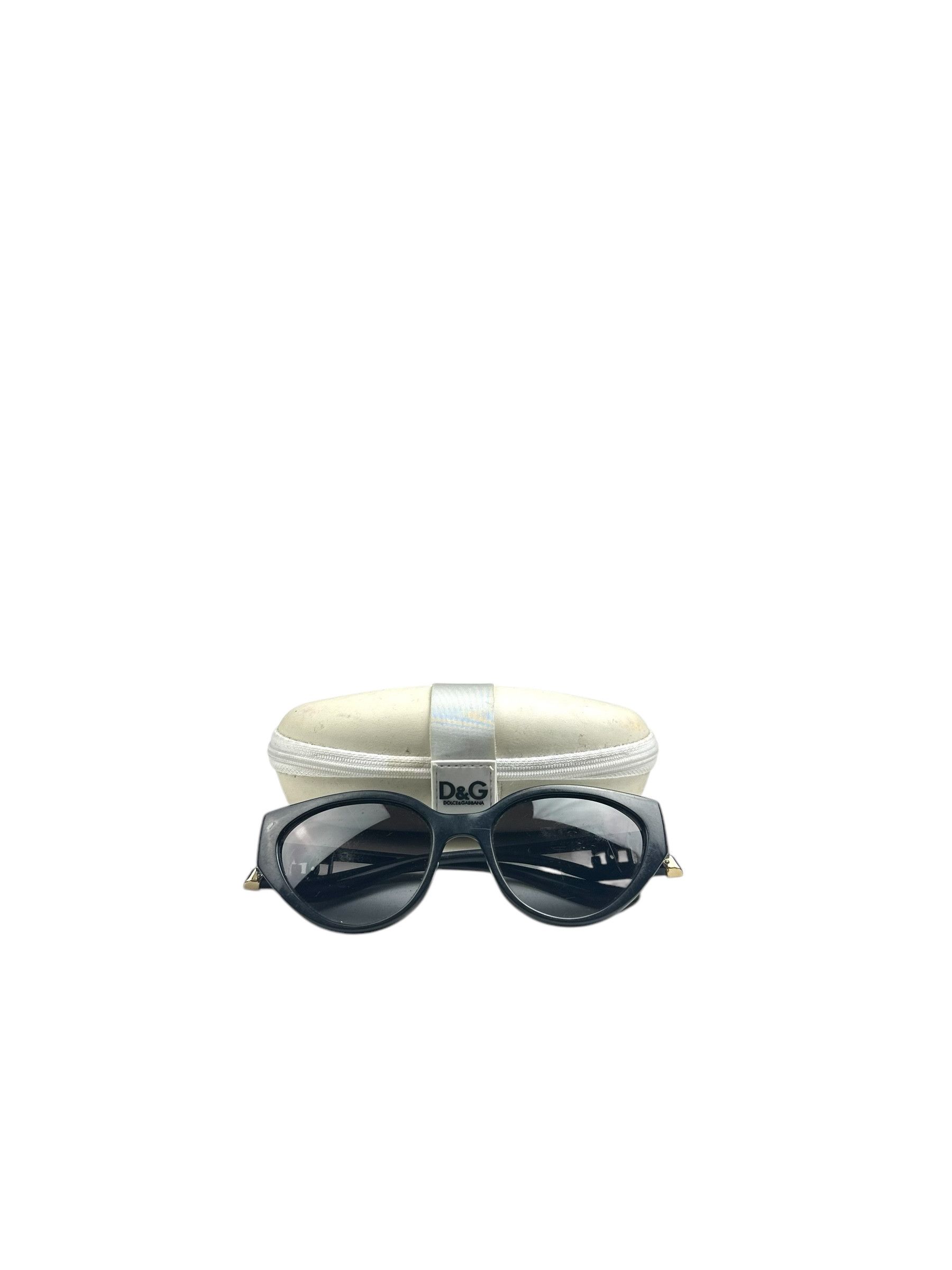 Dolce & Gabbana D&G Cateye Big Logos Sunglasses Size ONE SIZE - 10 Thumbnail
