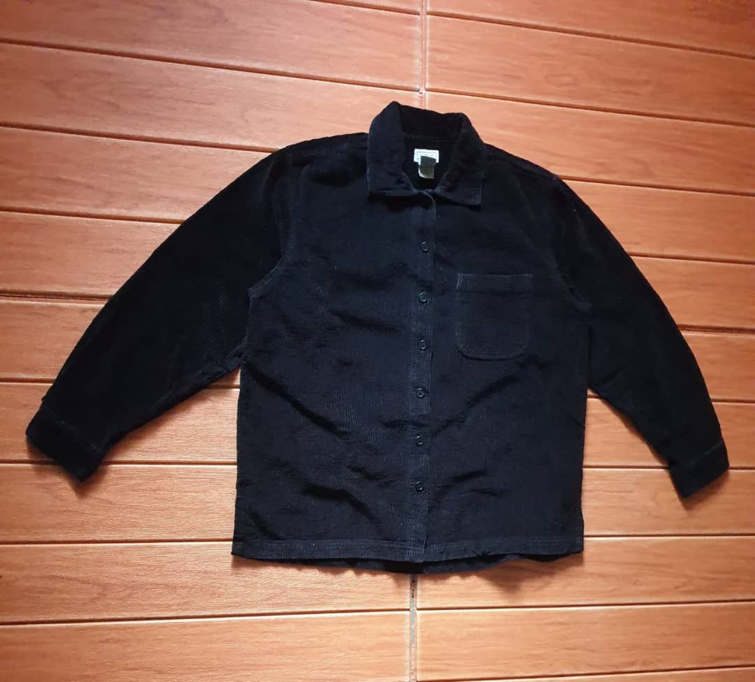 L.L. Bean L.L. BEAN Cudroy black colour button ups shirt Size M / US 6-8 / IT 42-44 - 6 Thumbnail