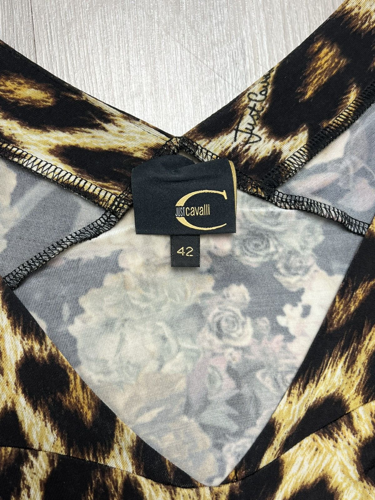Just Cavalli Just Cavalli Floral Blouse Size 42 Size M / US 6-8 / IT 42-44 - 5 Thumbnail