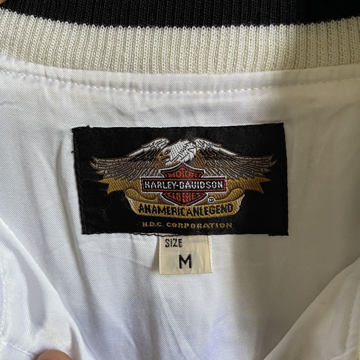 Harley Davidson × Vintage Vintage Harley Davidson Flame Sukajan Jacket Size US S / EU 44-46 / 1 - 4 Thumbnail