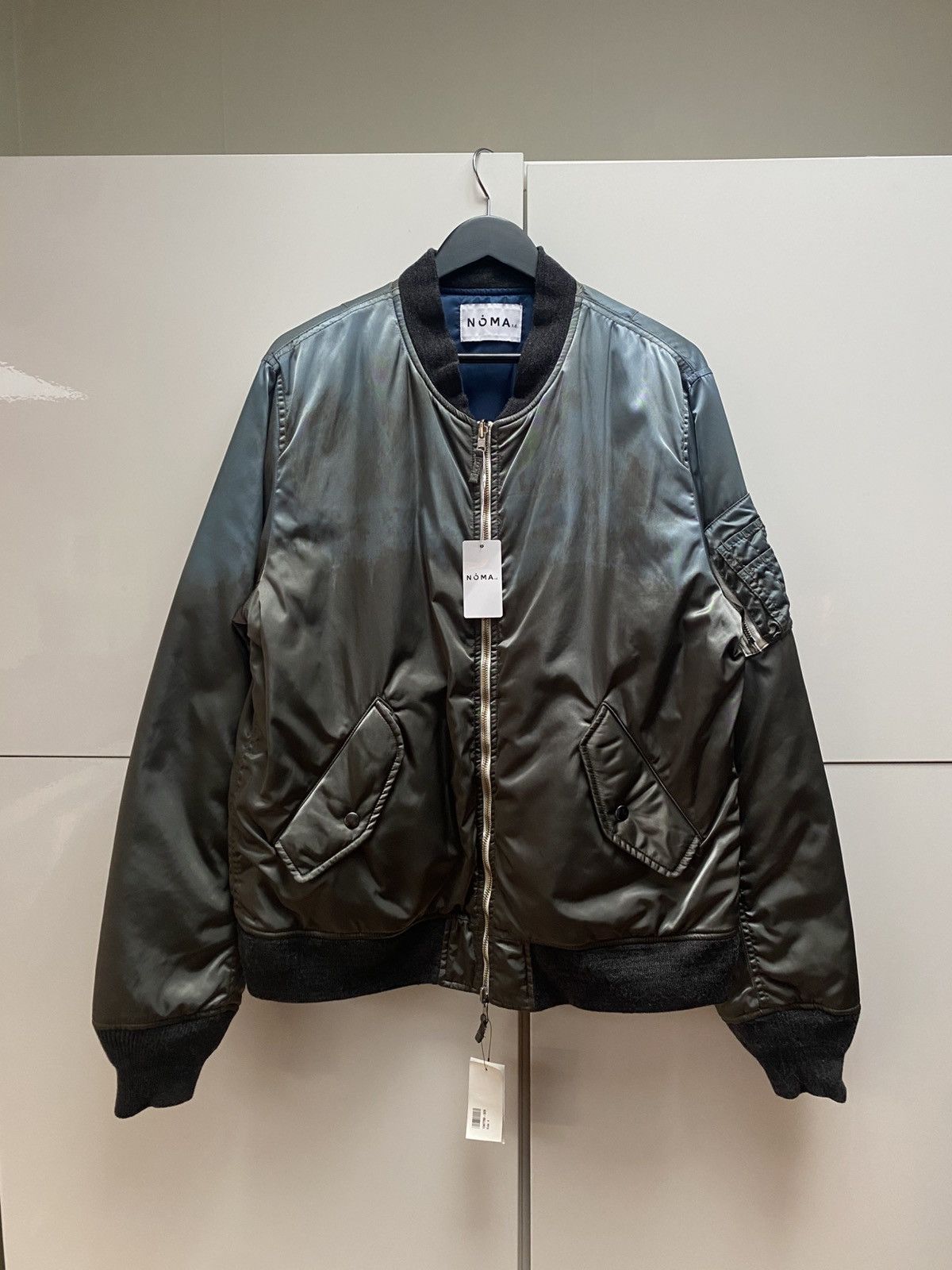 NOMA t.d Noma t.d. Hand dyed MA1 flight jacket Size US L / EU 52-54 / 3 - 1 Thumbnail