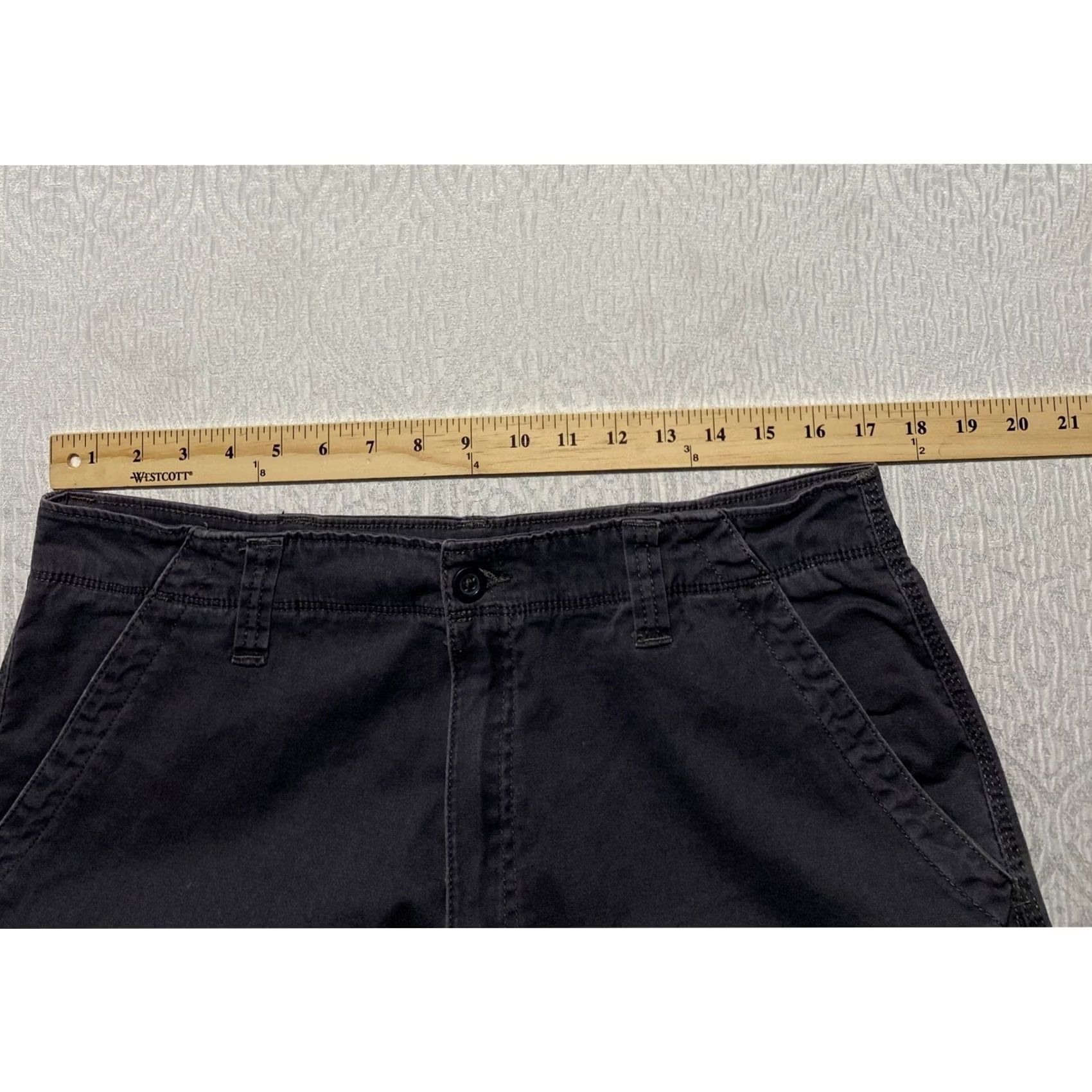 Wrangler Wrangler Cargo Pants Gray Cotton Blend 36x32 Mens Relaxed Fit Workwear Casual Pants Size US 36 / EU 52 - 3 Thumbnail