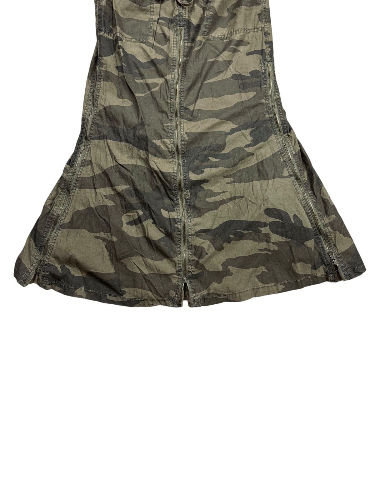 GOA Archive GOA - Camo Suspender Maxi Skirt Size 28" / US 6 / IT 42 - 10 Thumbnail