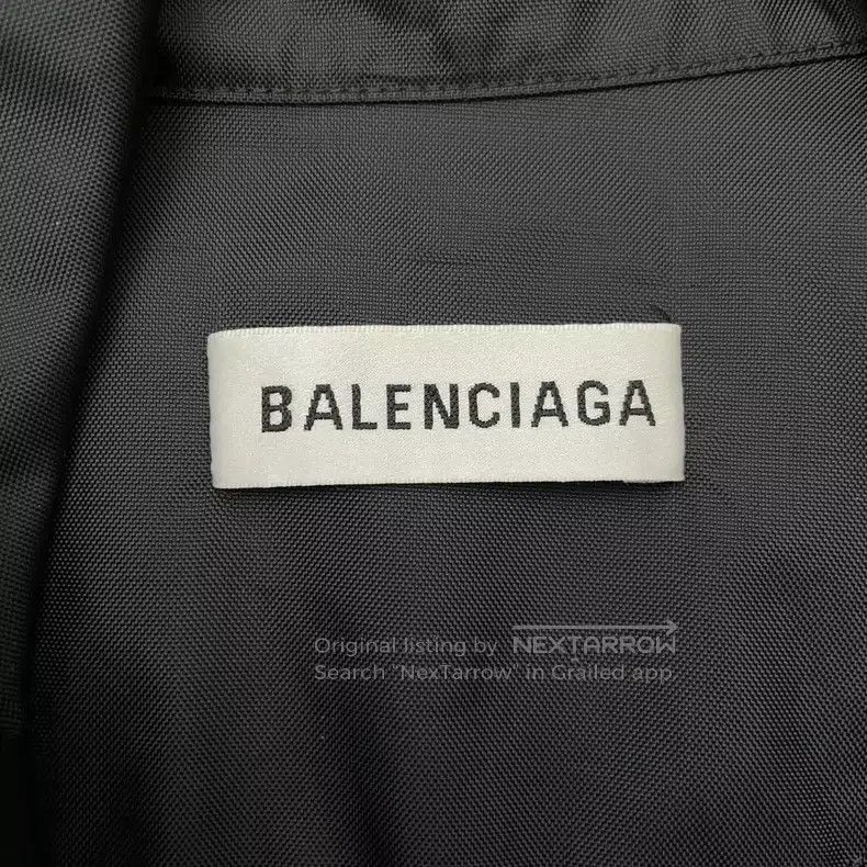 Balenciaga Balenciaga Chest Big Logo Windbreaker Jacket Size XXS / US 00 / IT 34 - 3 Thumbnail