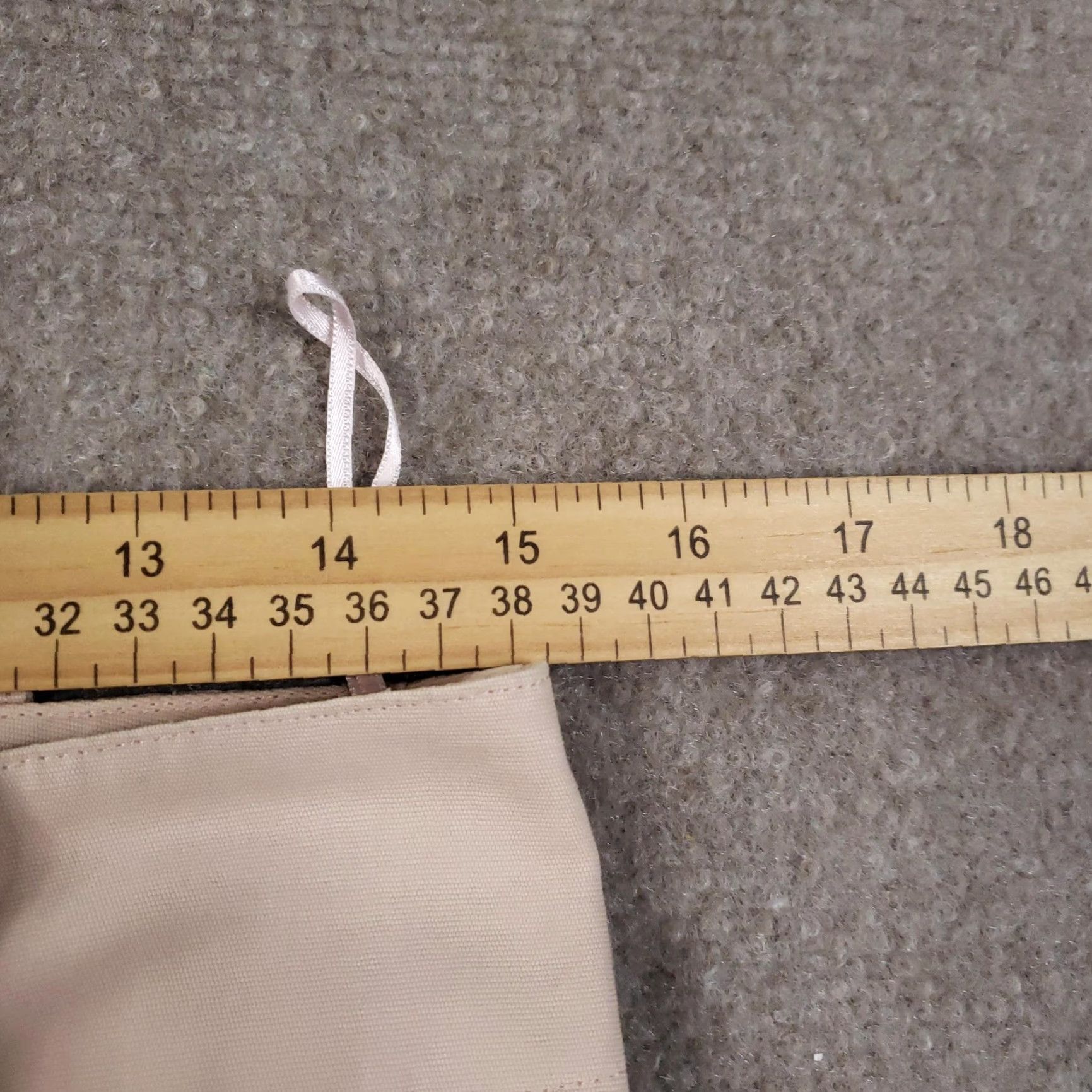 Vintage VINTAGE Chloé Pants Womens FR 38 Pants Beige Bootcut Zip Fly Pockets 30x31 Made in France Womens Size 26" / US 2 / IT 38 - 7 Thumbnail