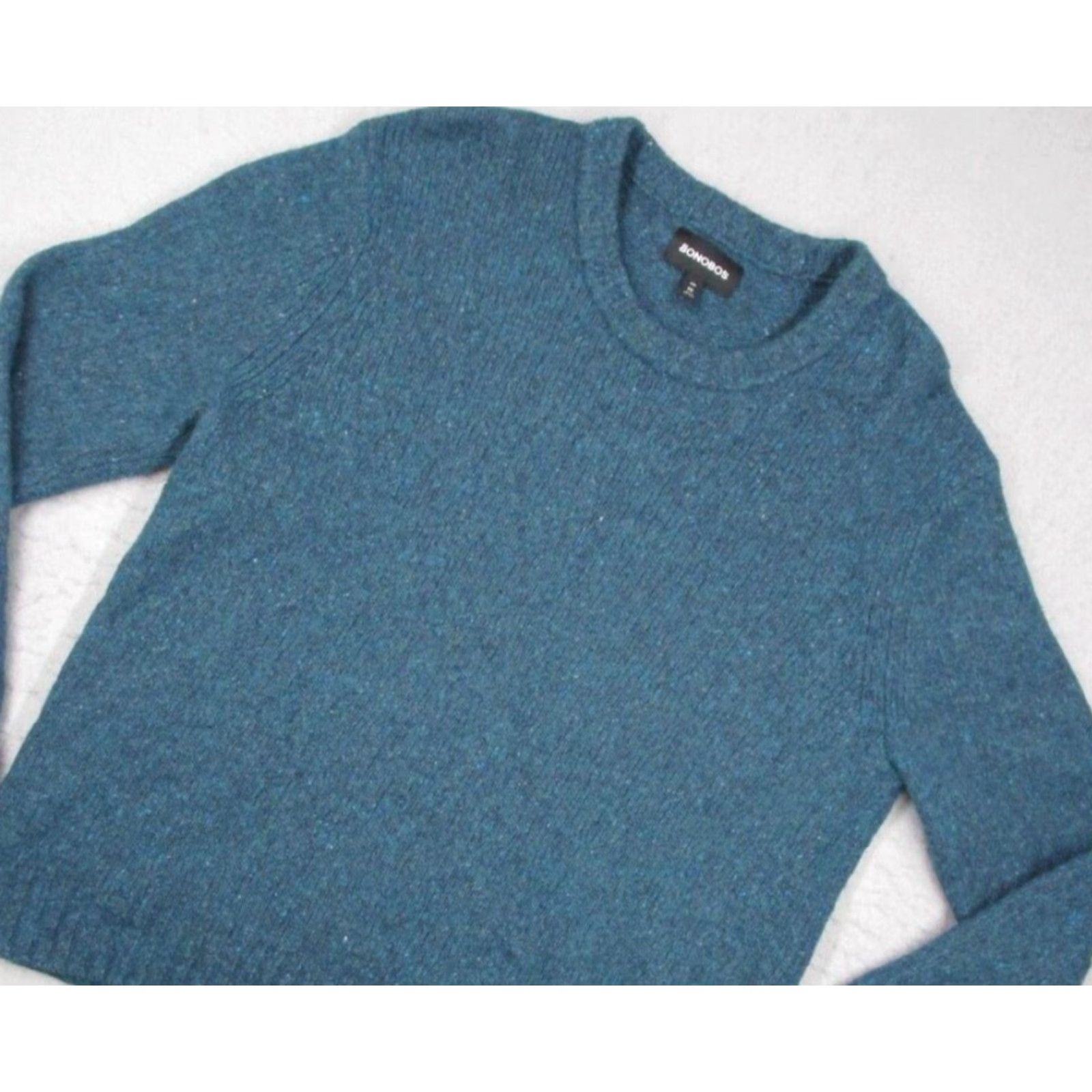 Bonobos VINTAGE Bonobos Sweater Men’s 2XL Blue Slim Fit Crew Neck Knit Pullover Wool Alpaca Blend Casual Size US XXL / EU 58 / 5 - 2 Thumbnail