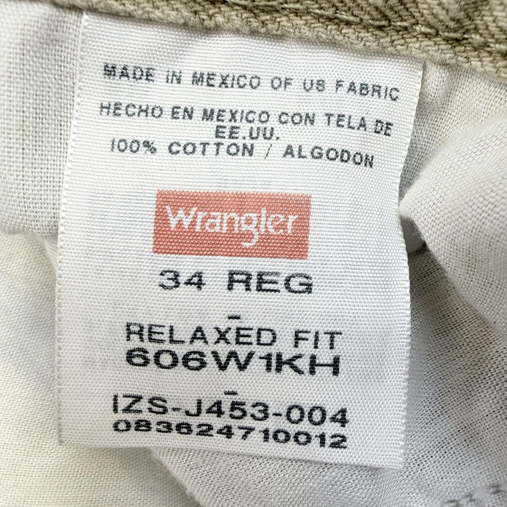 Wrangler VTG Wrangler Shorts Mens 34 Beige Denim Relaxed Fit 5 Pocket Bermuda Summer Spring Casual Workwear Mens Size US 34 / EU 50 - 3 Thumbnail