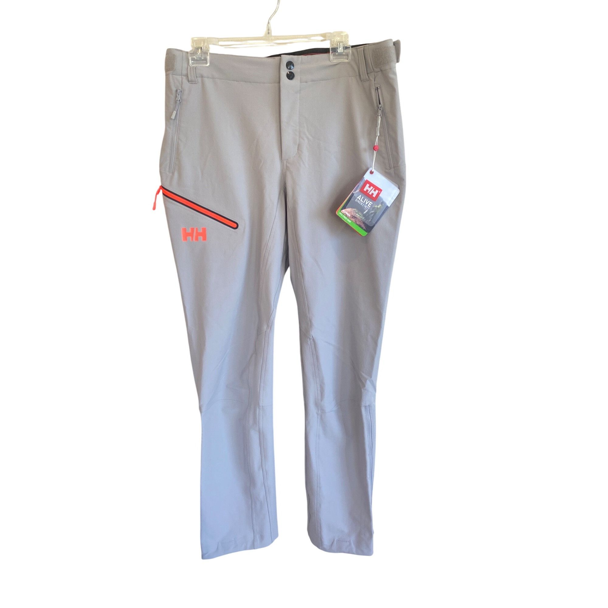 NWT Helly Hansen Women's L Odin Muninn Shell Pants Gray