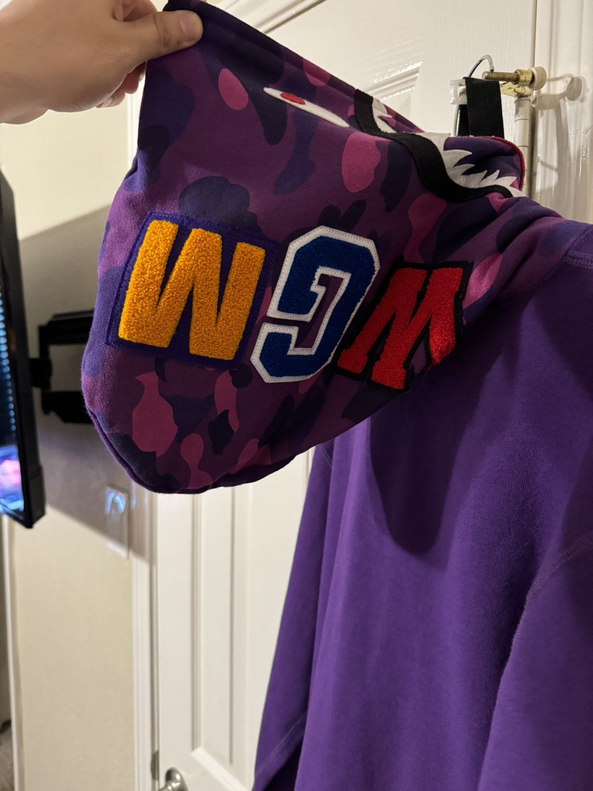 Bape Color Camo Shark Full Zip Hoodie Size US L / EU 52-54 / 3 - 4 Thumbnail