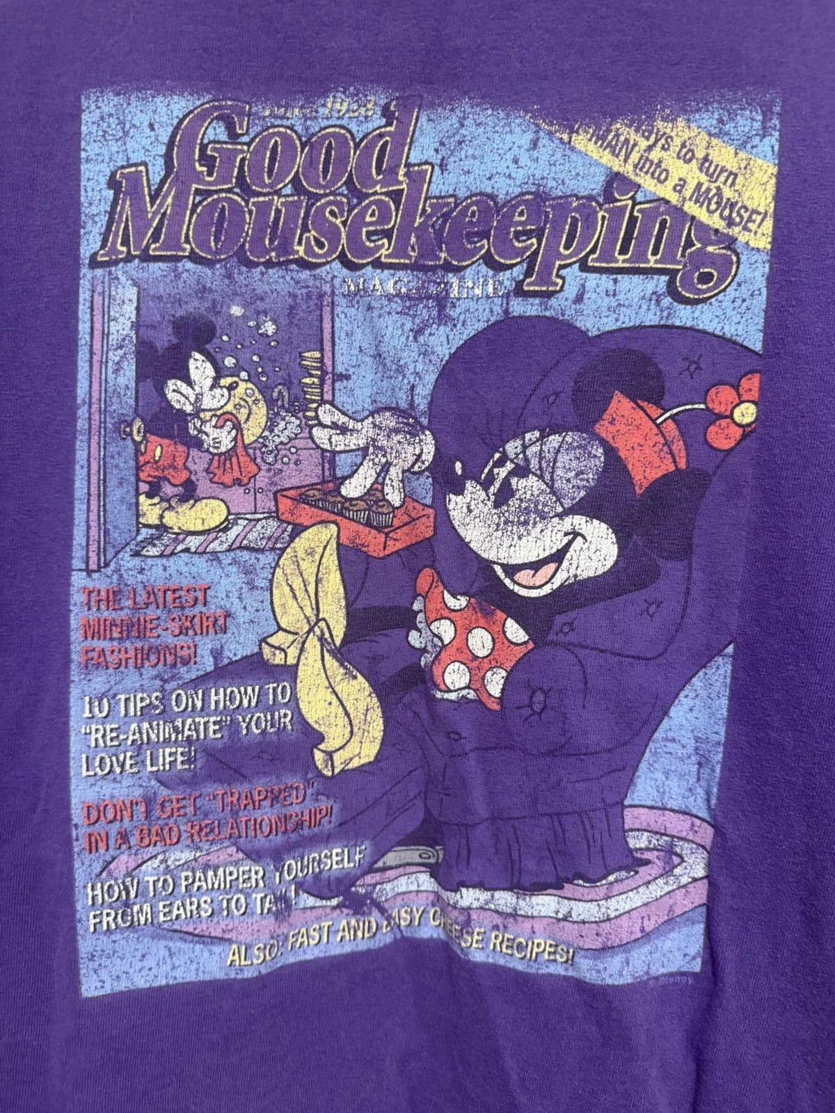 Disney Vintage Disney Minnie t-shirt Size L / US 10 / IT 46 - 2 Thumbnail